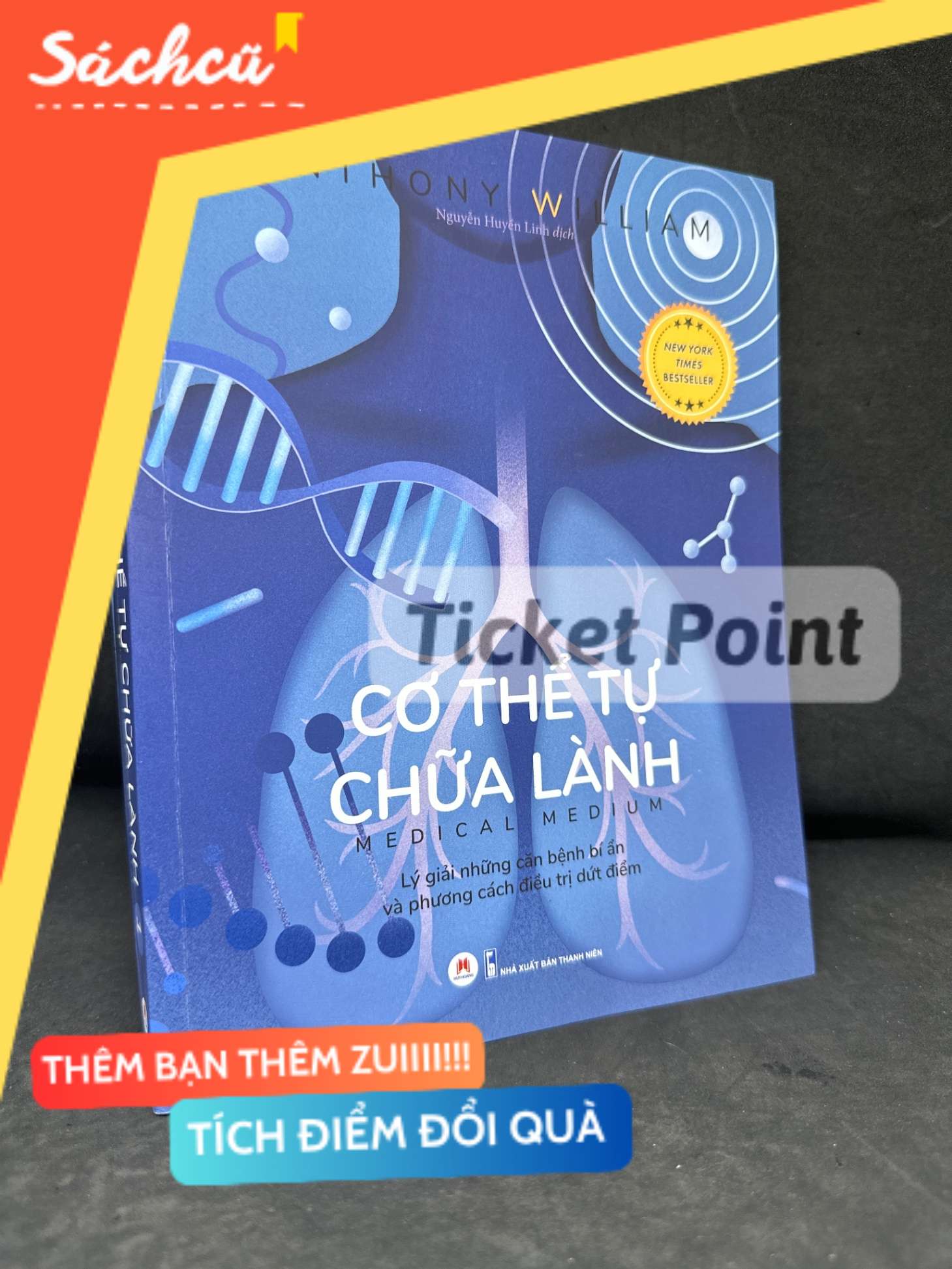(Ticket Point) Cơ Thể Tự Chữa Lành: Lý giải nhưng căn bệnh bí ẩn và phương cách điều trị dứt điểm - Tập 1, 2022 - Anthony William H1604-SBM-4