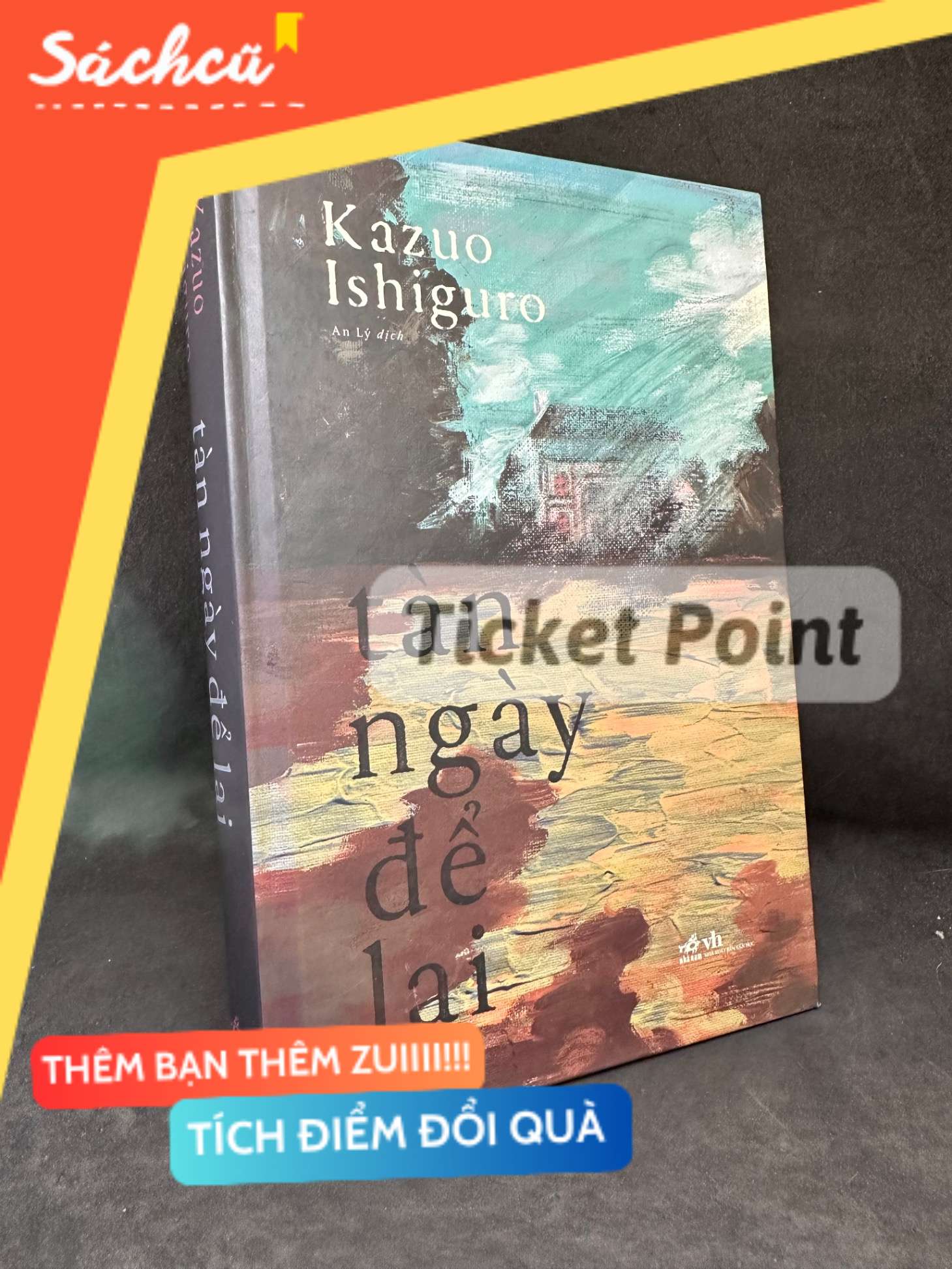 (Ticket Point) Tàn Ngày Để Lại (Bìa cứng), 2021 - Kazuo Ishiguro H1004-SBM