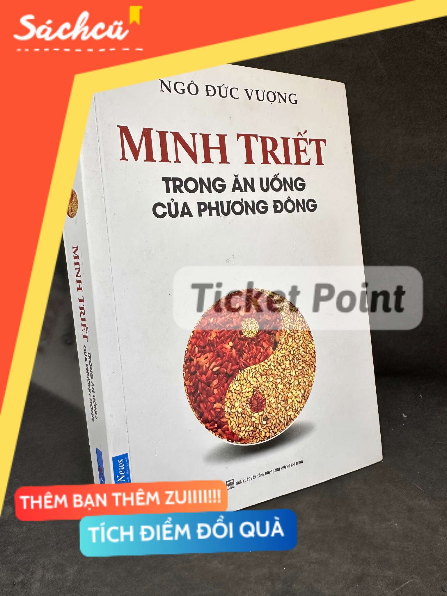(Ticket Point) Minh Triết Trong Ăn Uống Của Phương Đông, 2024 - Ngô Đức Vượng H1004-SBM