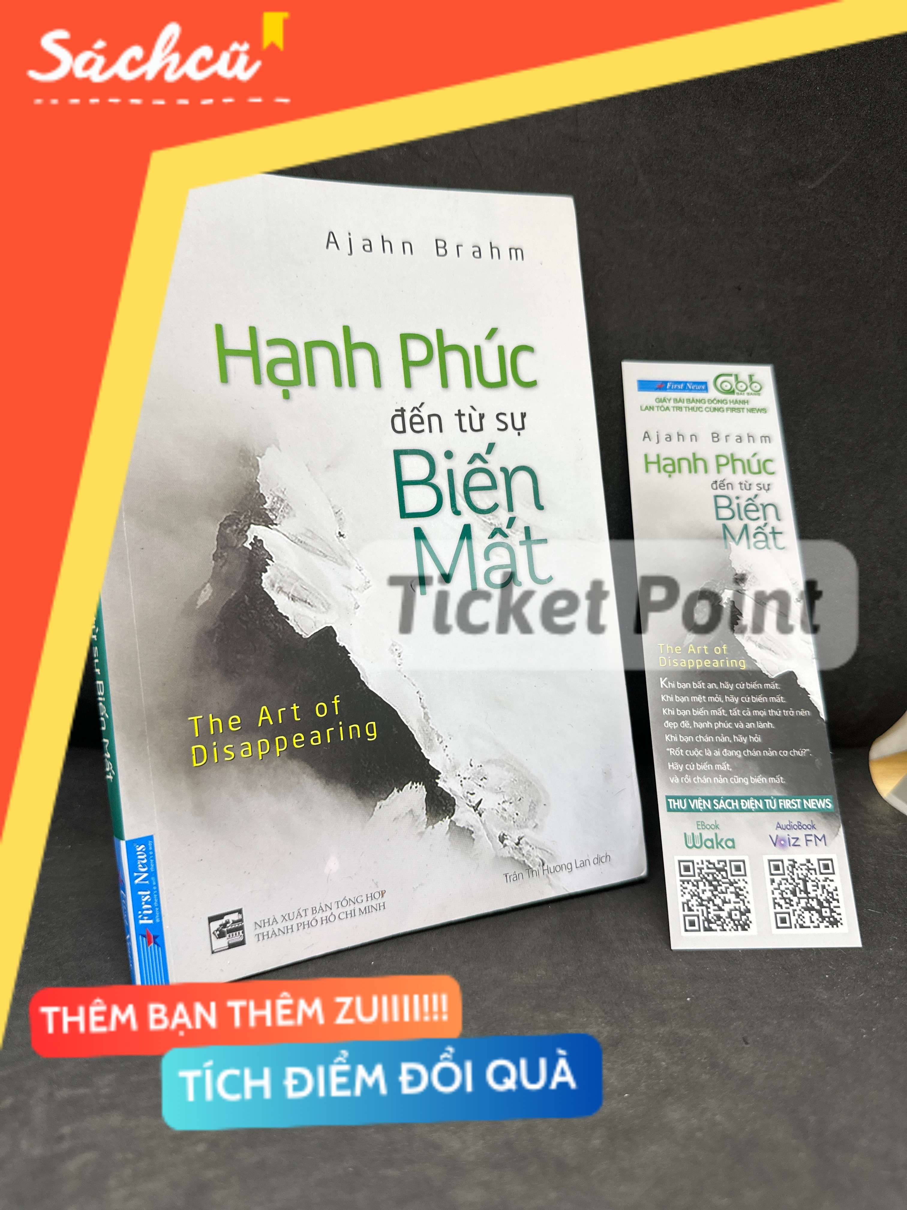 (Ticket Point) Hạnh Phúc Đến Từ Sự Biến Mất, 2022 - Ajahn Brahm H1604-SBM-3