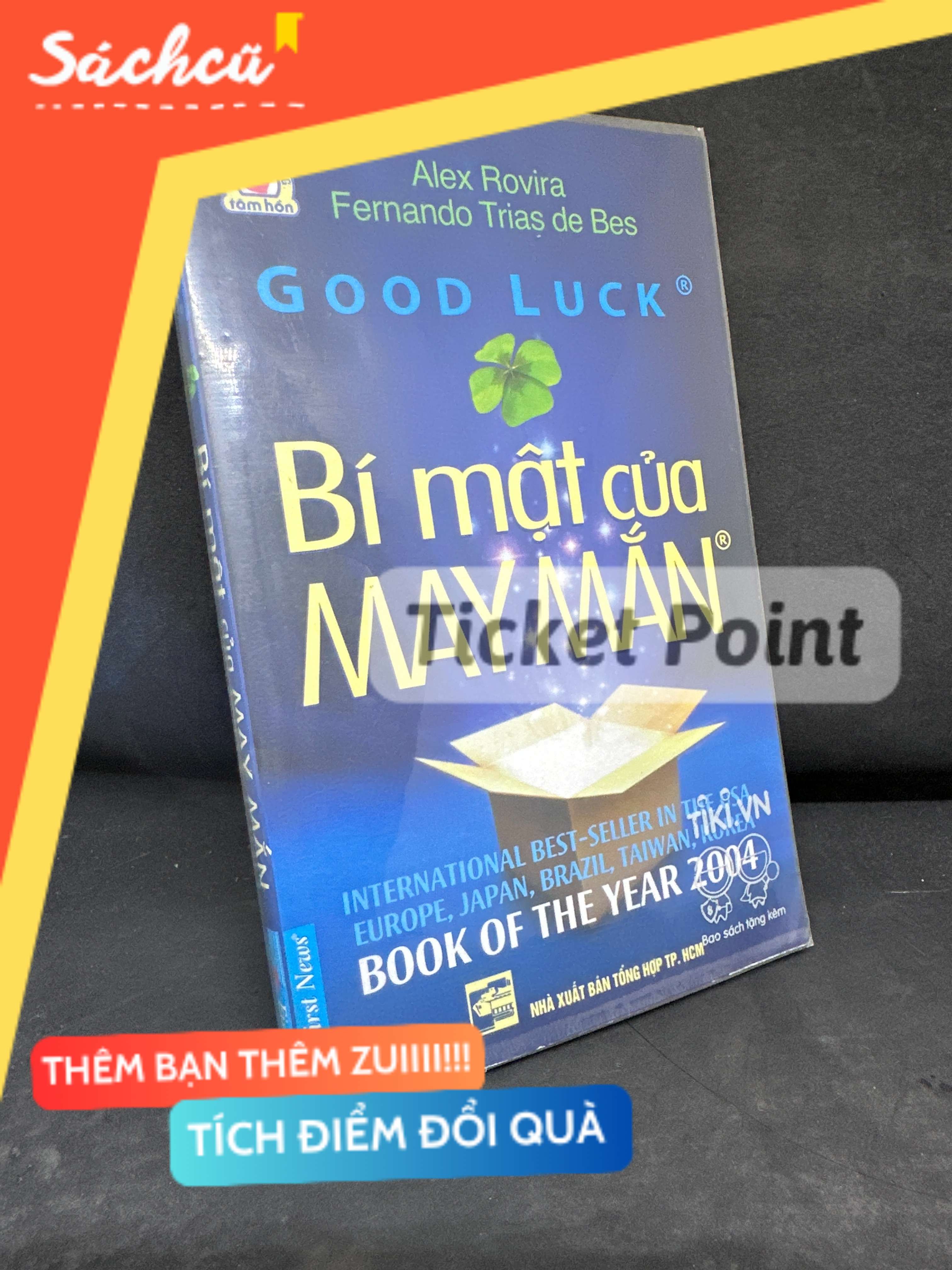 (Ticket Point) Bí Mật Của May Mắn, 2013 - Alex Rovira, Fernando Trías De Bes H1604-SBM-3