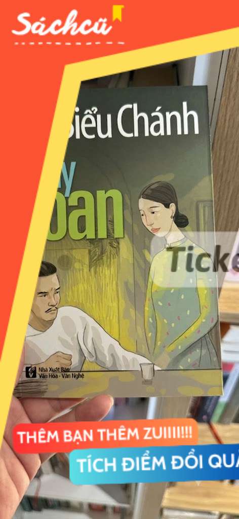 (Ticket Point) Sách Dây Oan, Hồ Biểu Chánh, Mới 90% S-SBM