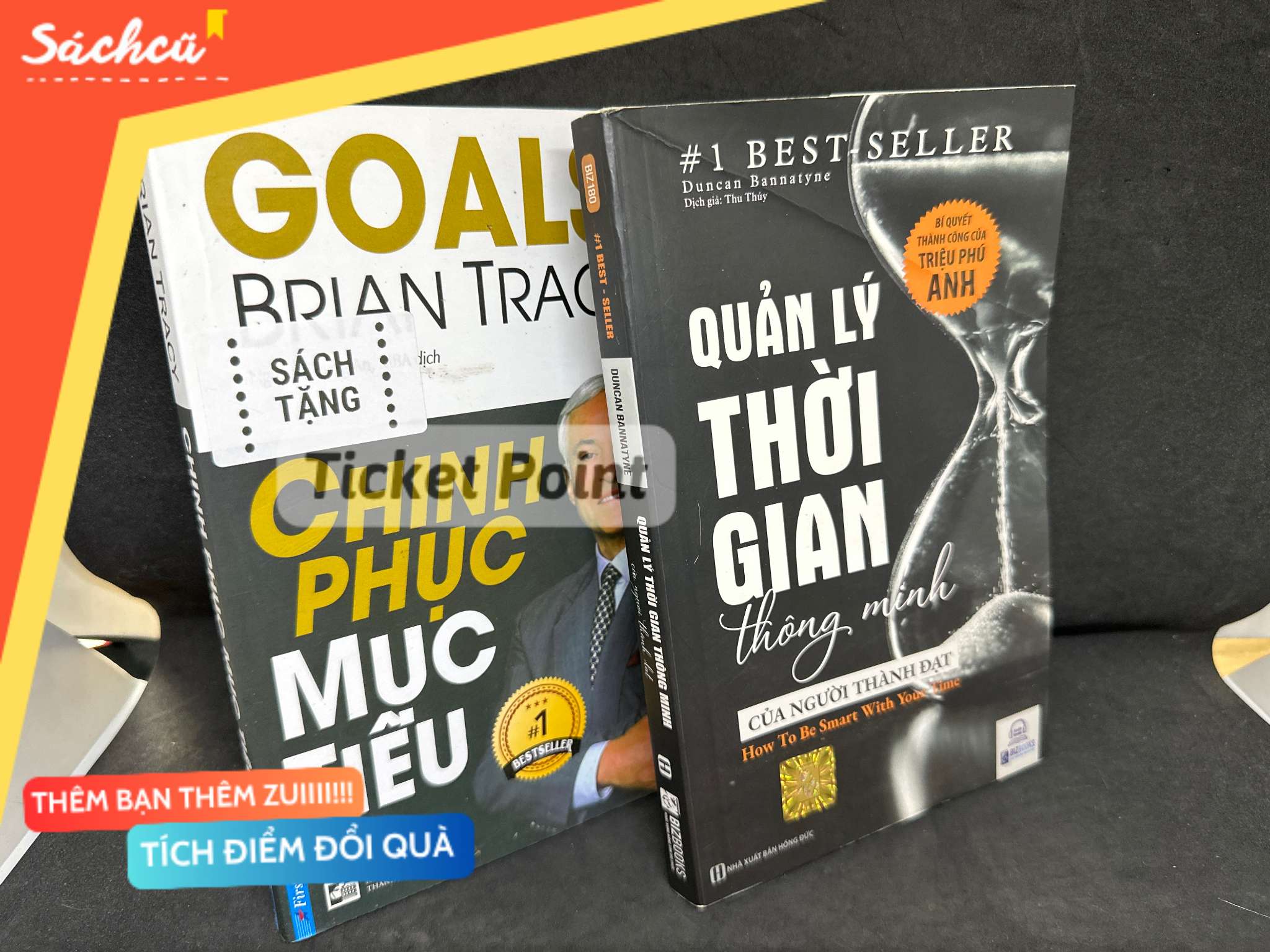 (Ticket Point) Quản Lý Thời Gian Thông Minh, Mới 80% (Bìa có vết gấp + Highlight) + Tặng sách, 2023, Duncan Bannatyne H1604-SBM-3