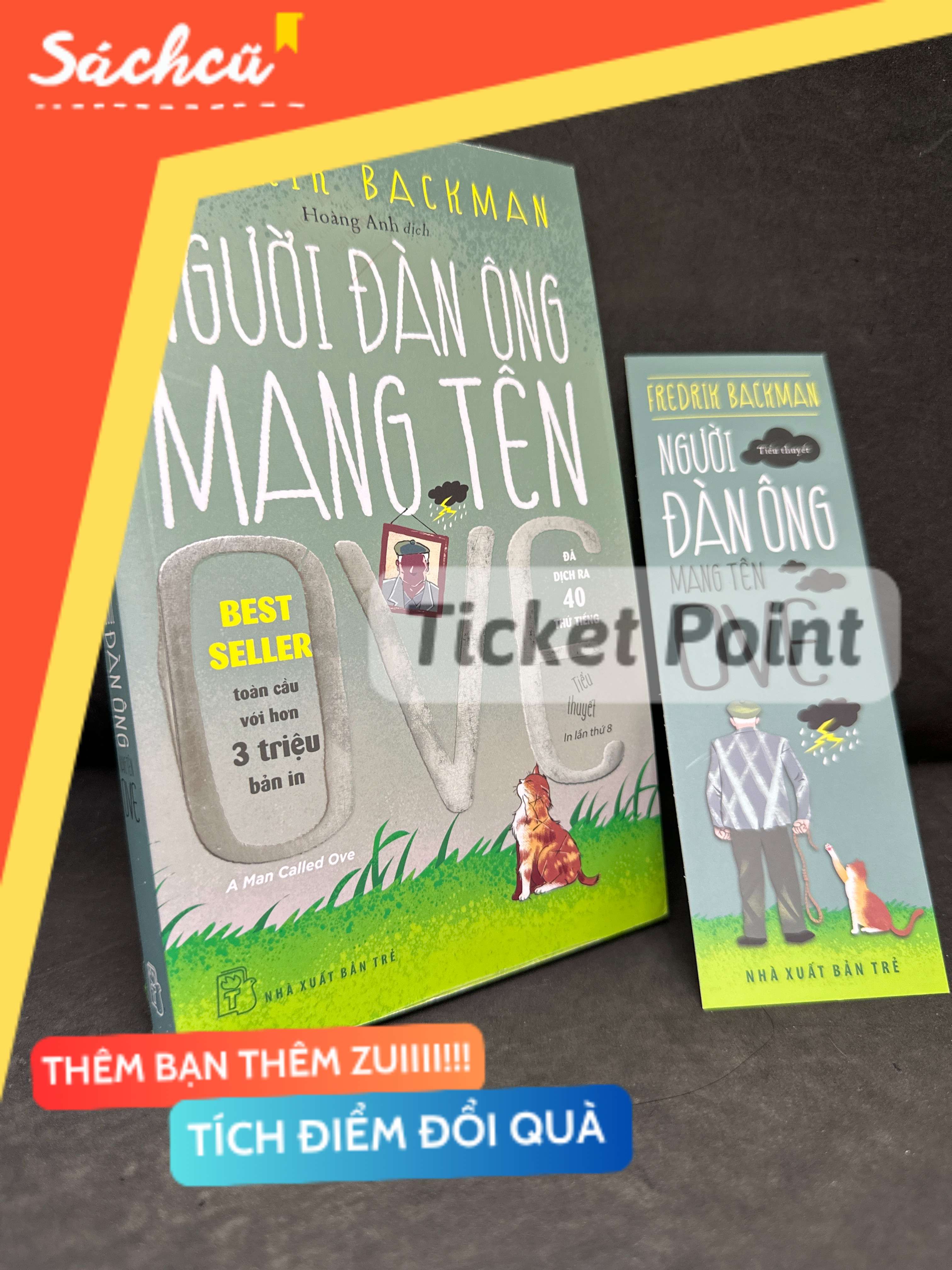 (Ticket Point) Người Đàn Ông Mang Tên Ove, 2023 - Fredrik Backman H1604-SBM-3