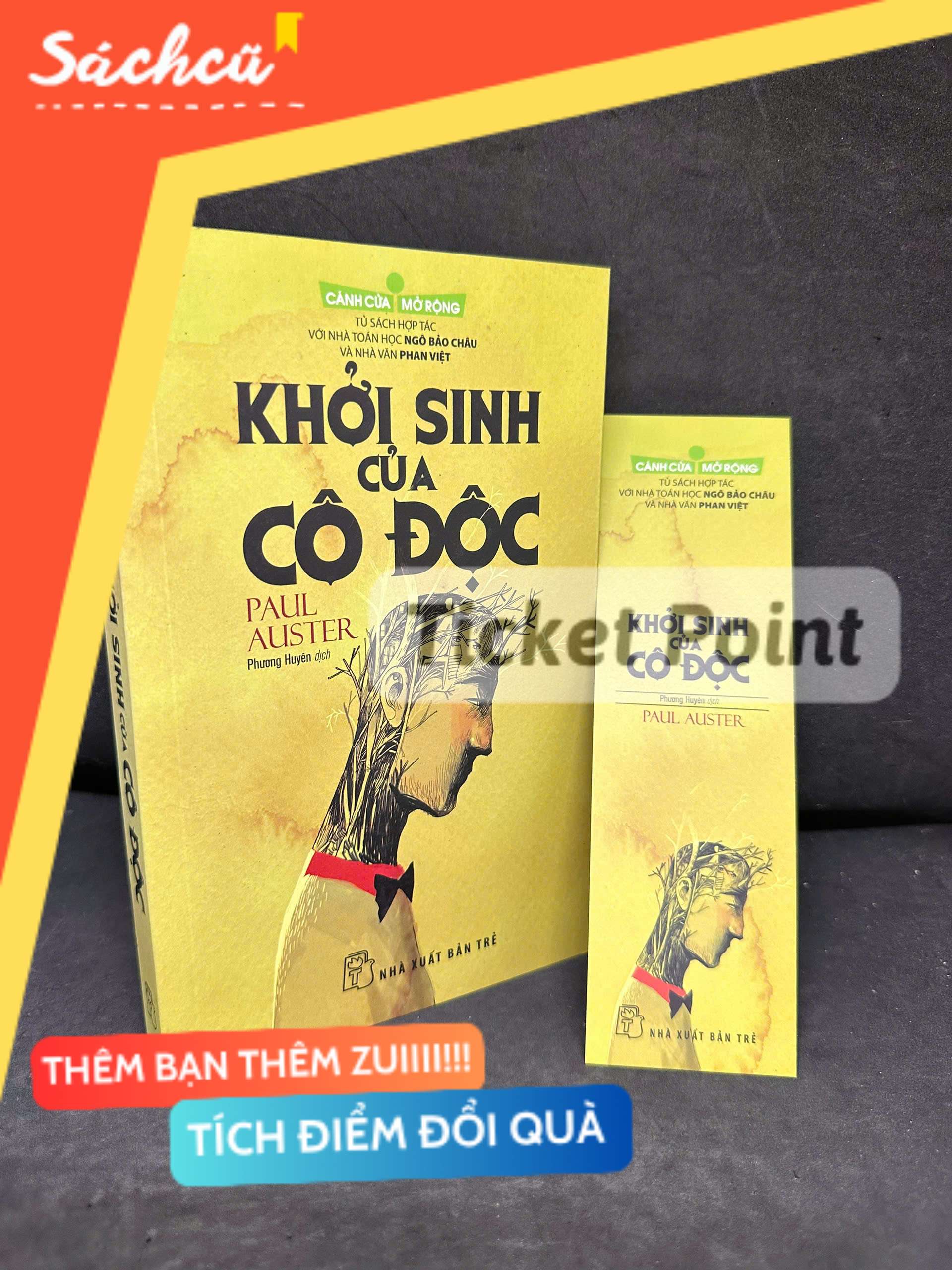 (Ticket Point) Khởi Sinh Của Cô Độc, Mới 80% (ố vàng), 2013 - Paul Auster H1604-SBM-1