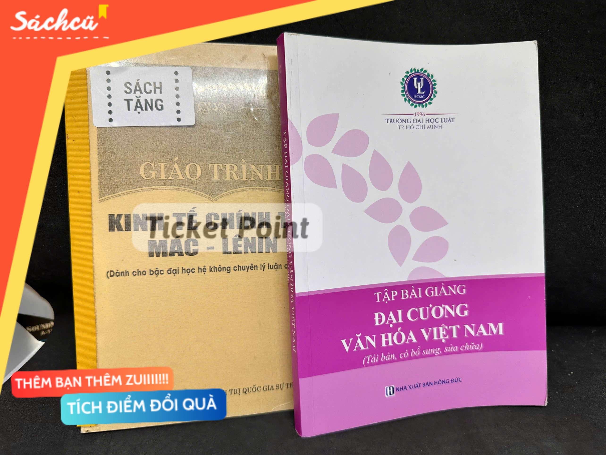 (Ticket Point) Tập Bài Giảng Đại Cương Văn Hóa Việt Nam + Sách tặng, 2023 - H1604-SBM-1