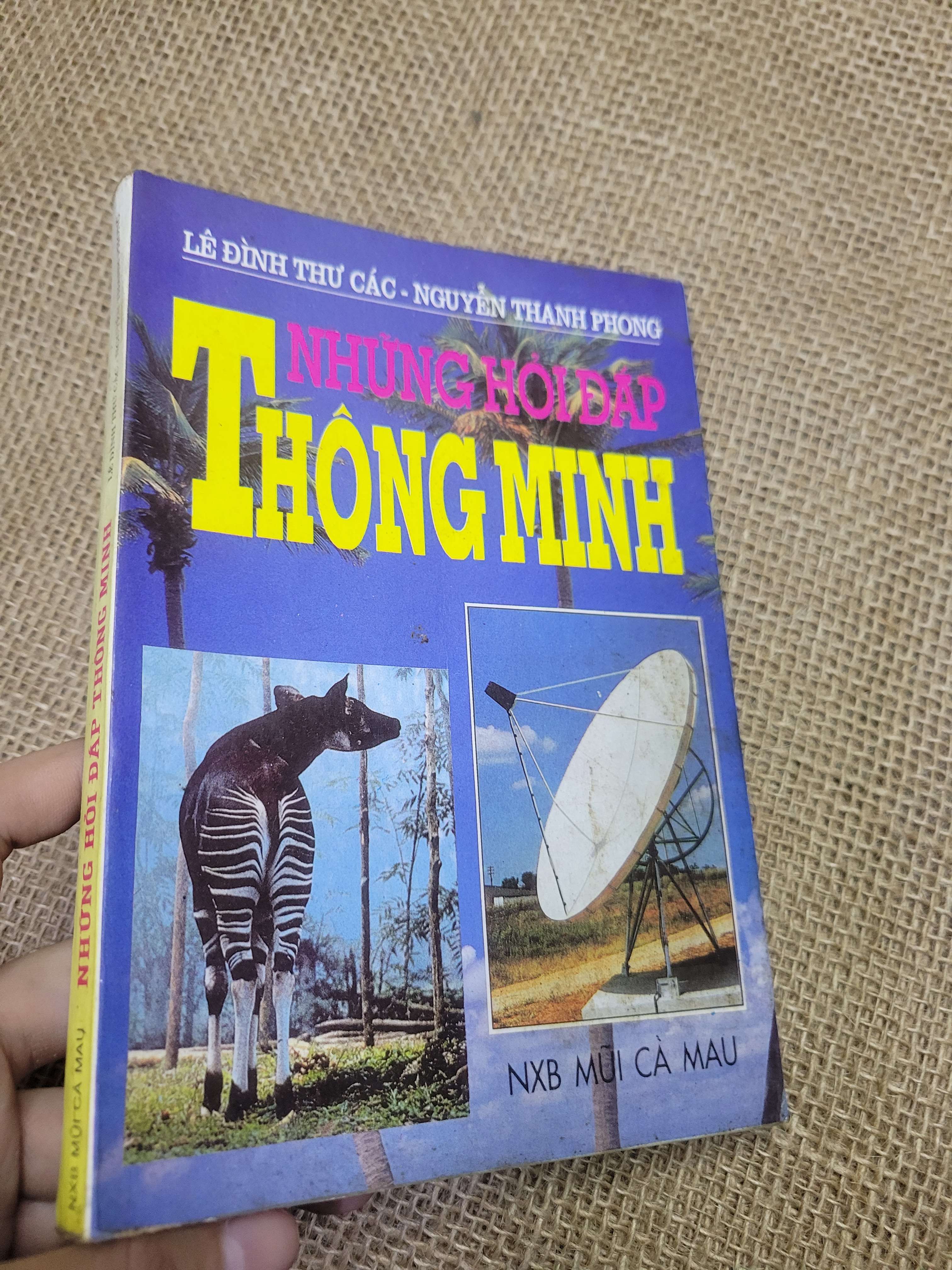 Những Hỏi Đáp Thông Minh - Lê Đình Thư Các, Nguyễn Thanh Phong 1996 mới 80% bản bìa, ố (Sách kiến thức tổng hợp) HLSC