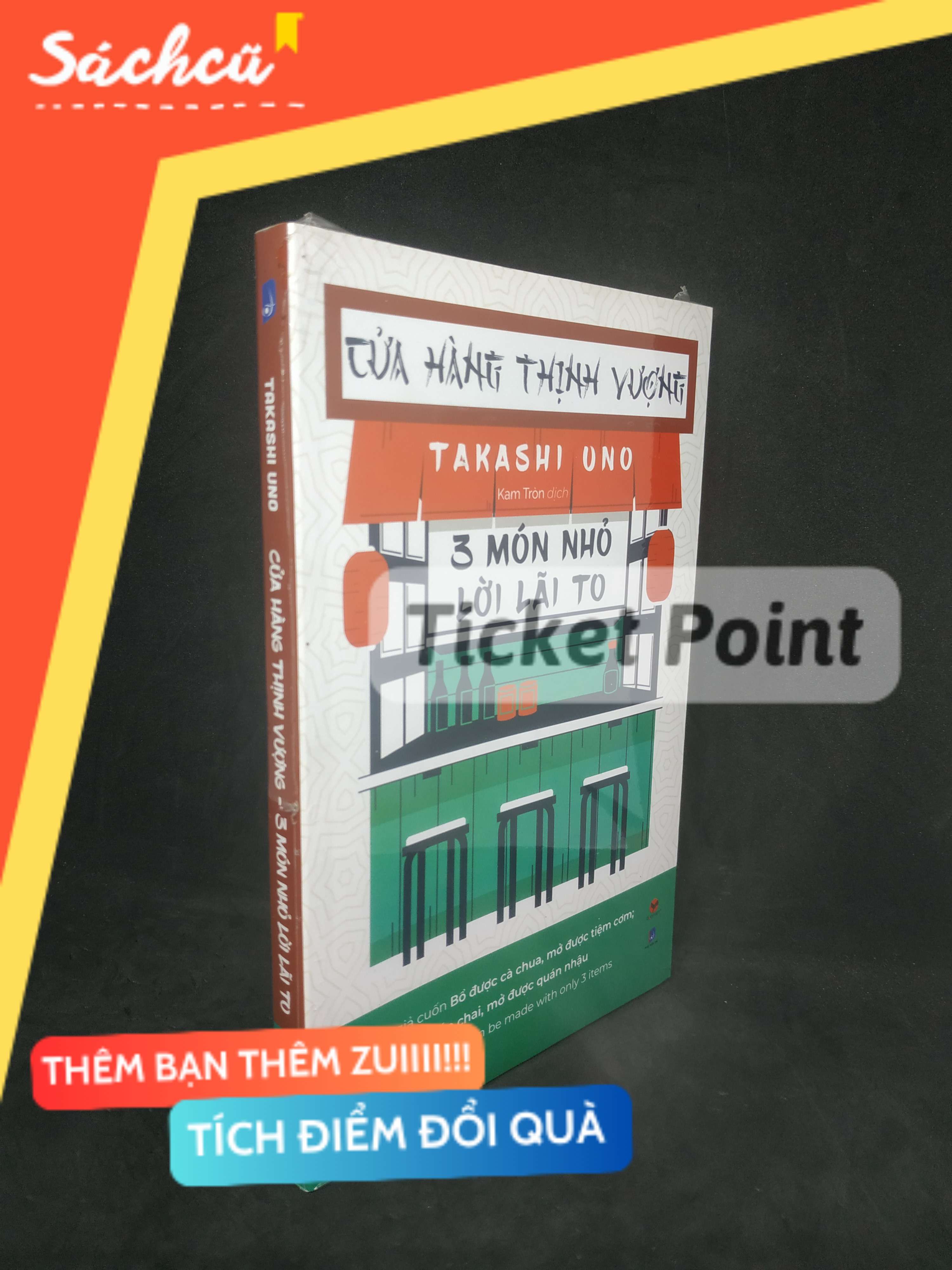 (Ticket Point) Cửa hàng thịnh vượng - 3 món nhỏ lời lãi to, mới 100% S-SBM