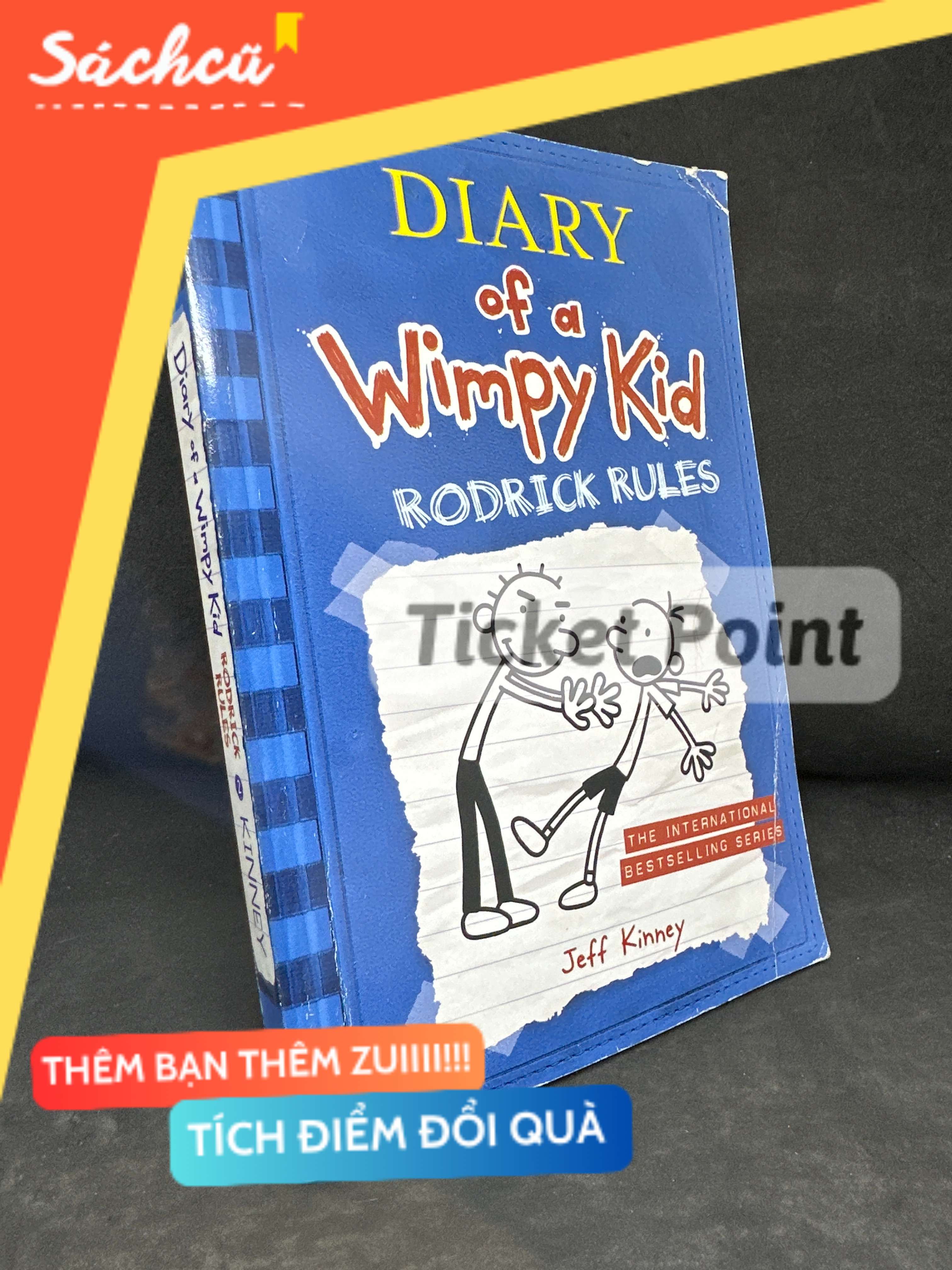 (Ticket Point) Diary Of A Wimpy Kid: Rodrick Rules - Jeff Kinney H1604-SBM-2