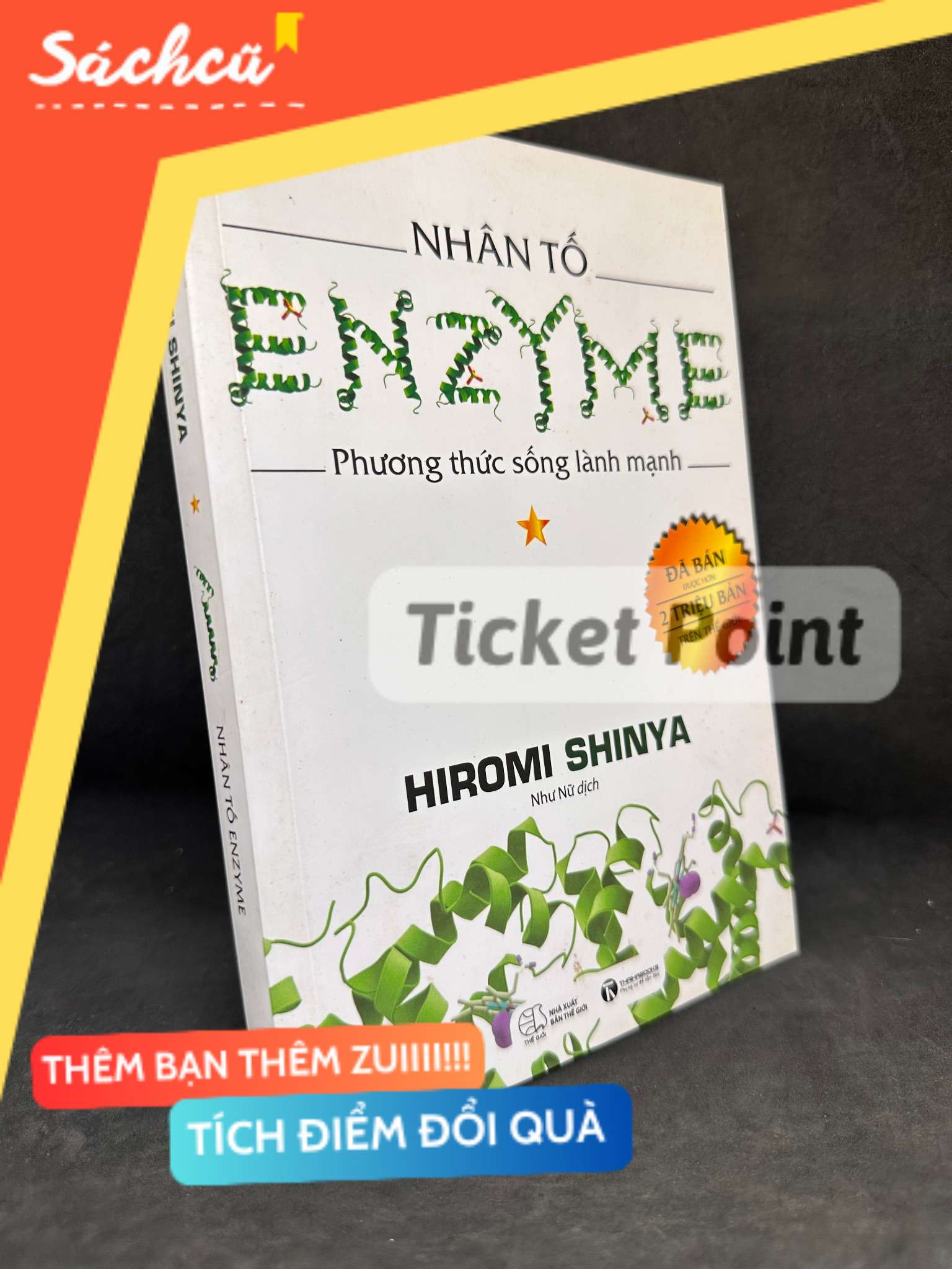 (Ticket Point) Nhân Tố Enzyme 1, mới 80% (ố vàng), 2018 - Hiromi Shinya H1004-SBM