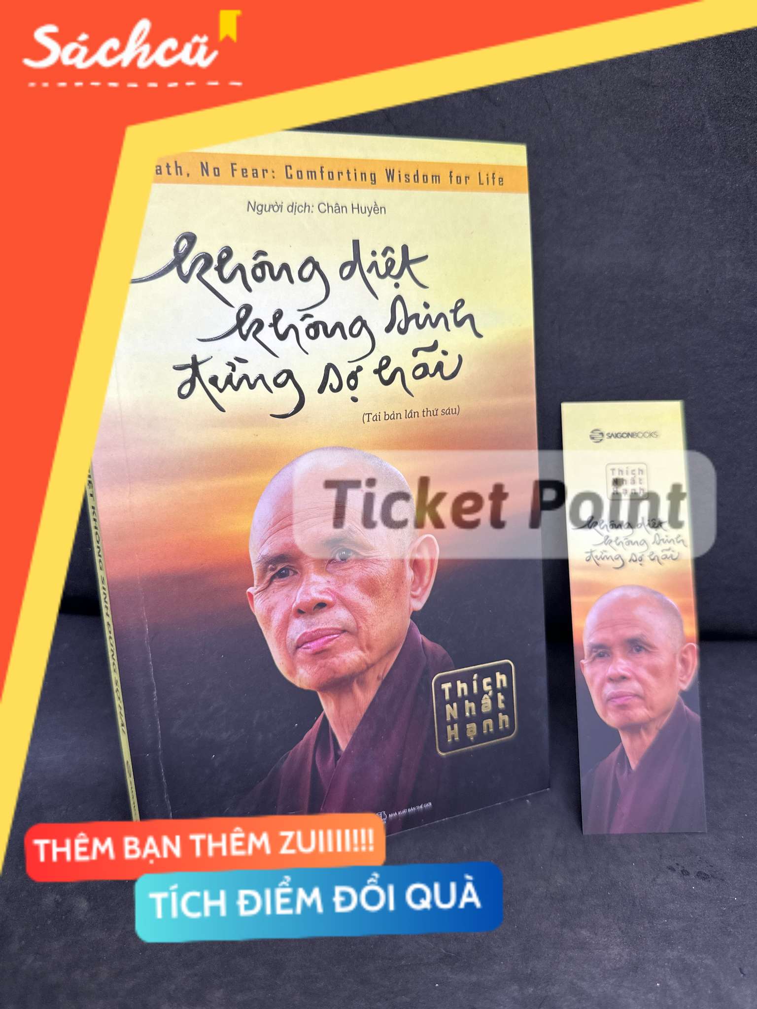 (Ticket Point) Không Diệt Không Sinh Đừng Sợ Hãi, 2023 - Thích Nhất Hạnh H1604-SBM-3