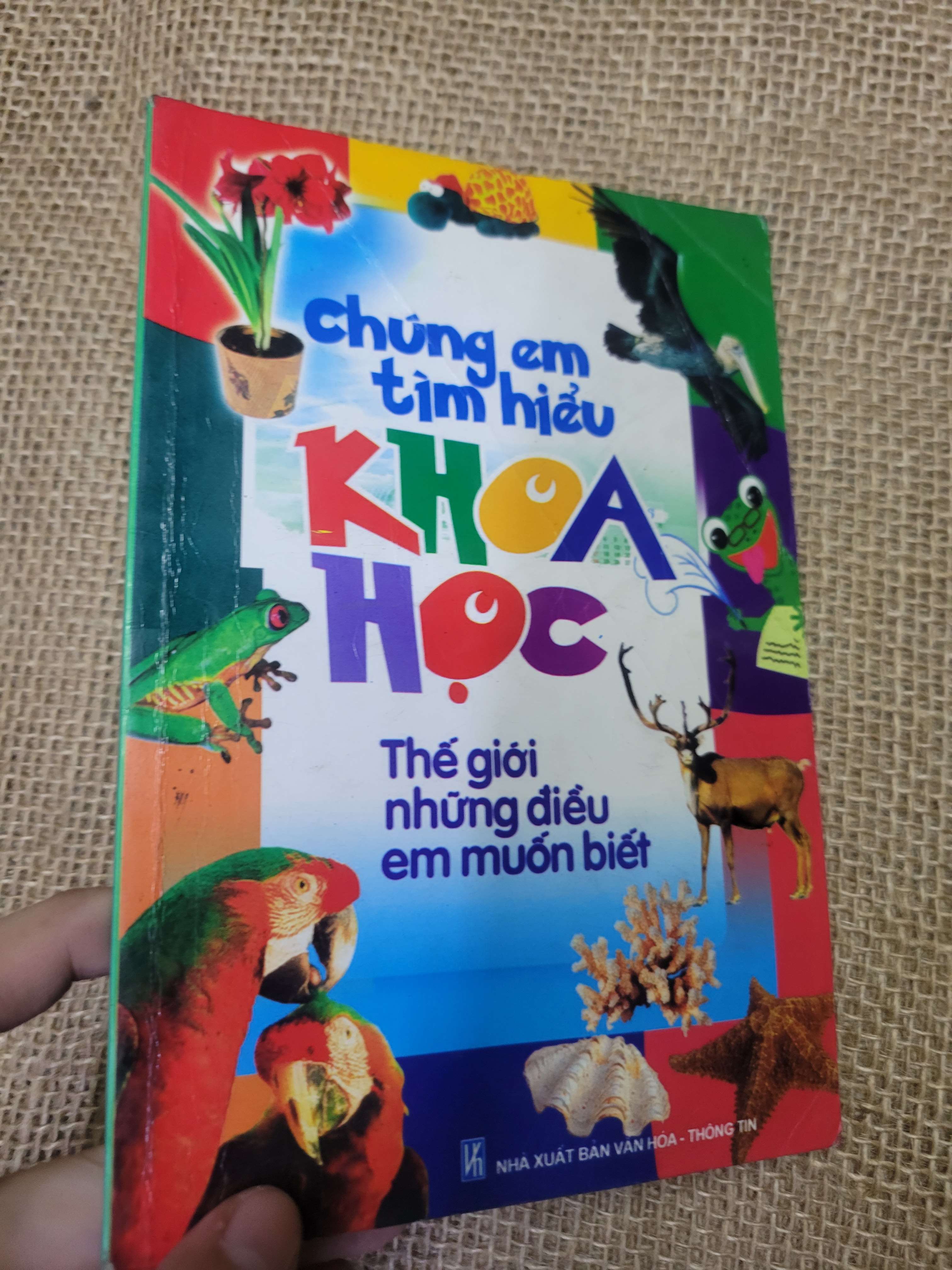 Chúng em tìm hiểu KHOA HỌC 2008 mới 70% bẩn bìa, ố, có vệt nước (Sách kiến thức tổng hợp) HLSC