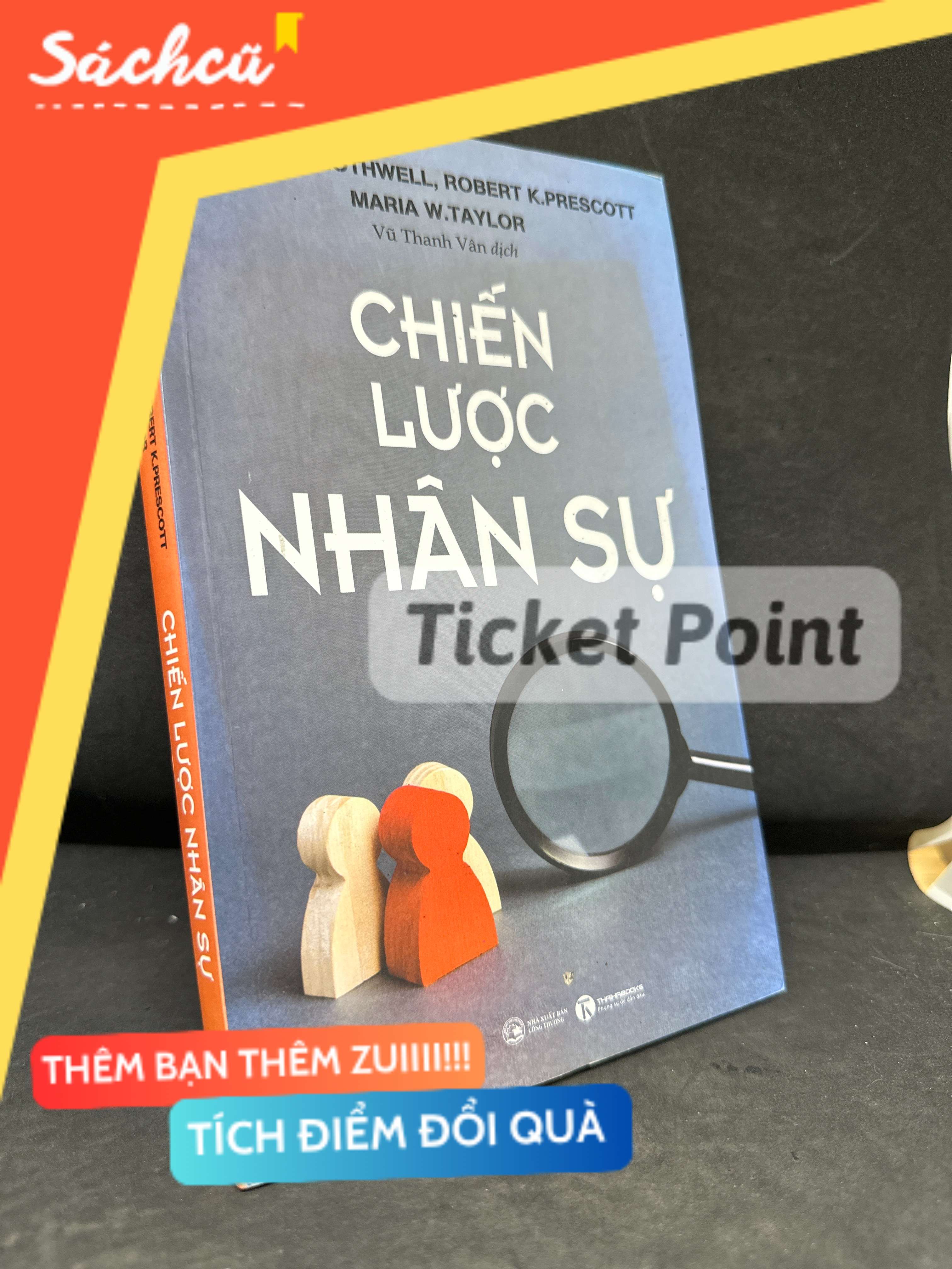 (Ticket Point) Chiến Lược Nhân Sự, 2019 - William J. Rothwell, Robert K. Prescott, Maria W. Taylor H1604-SBM-3