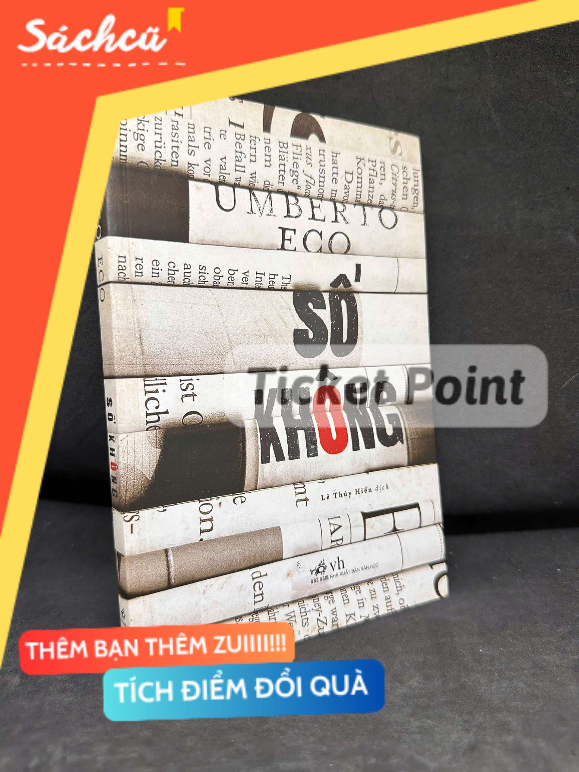 (Ticket Point) Số Không, 2017 - Umberto Eco H1604-SBM-1