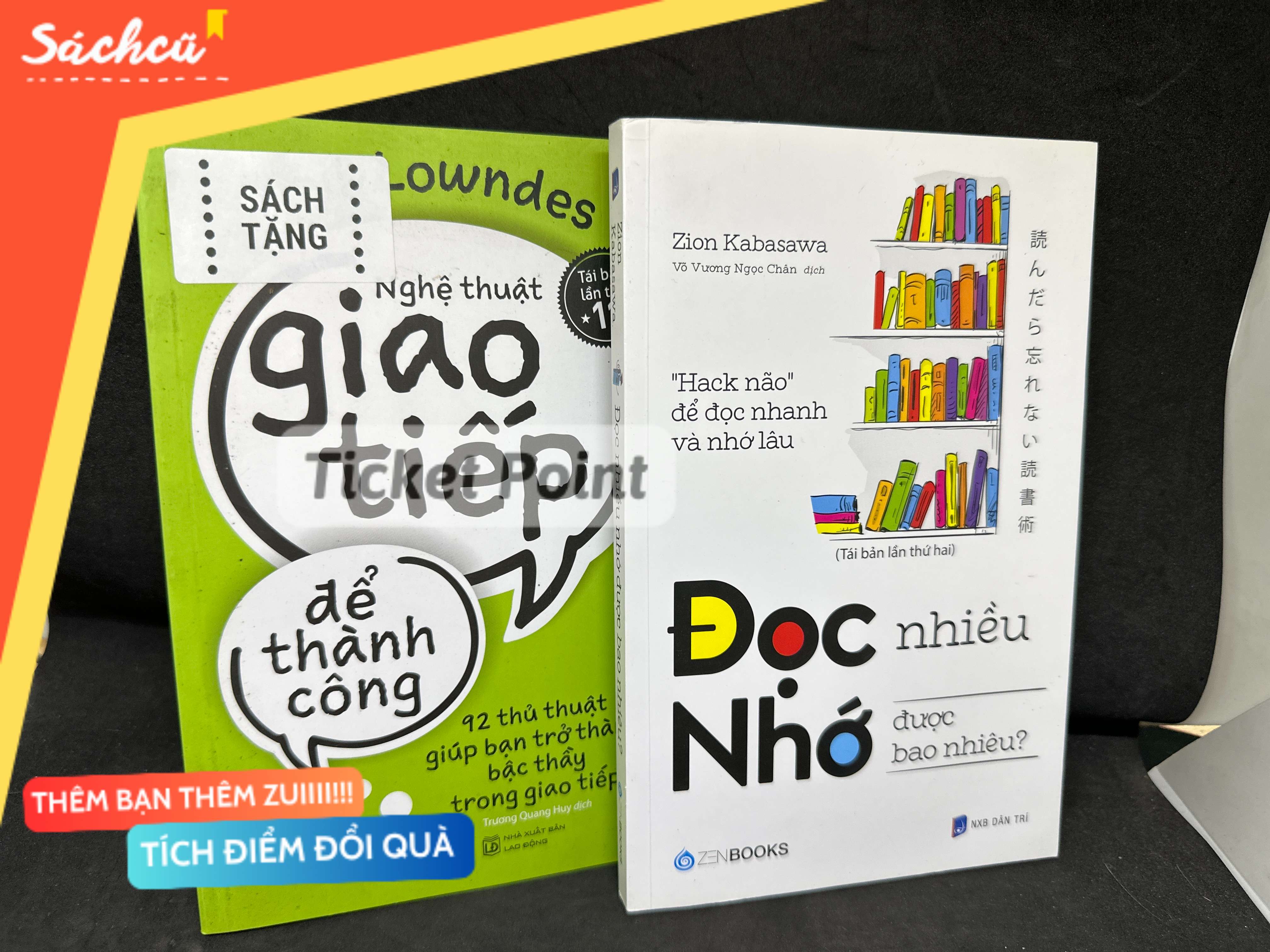(Ticket Point) Đọc Nhiều Nhớ Được Bao Nhiêu? (Có highlight) + Tặng sách, 2022 - Zion Kabasawa H1604-SBM-3
