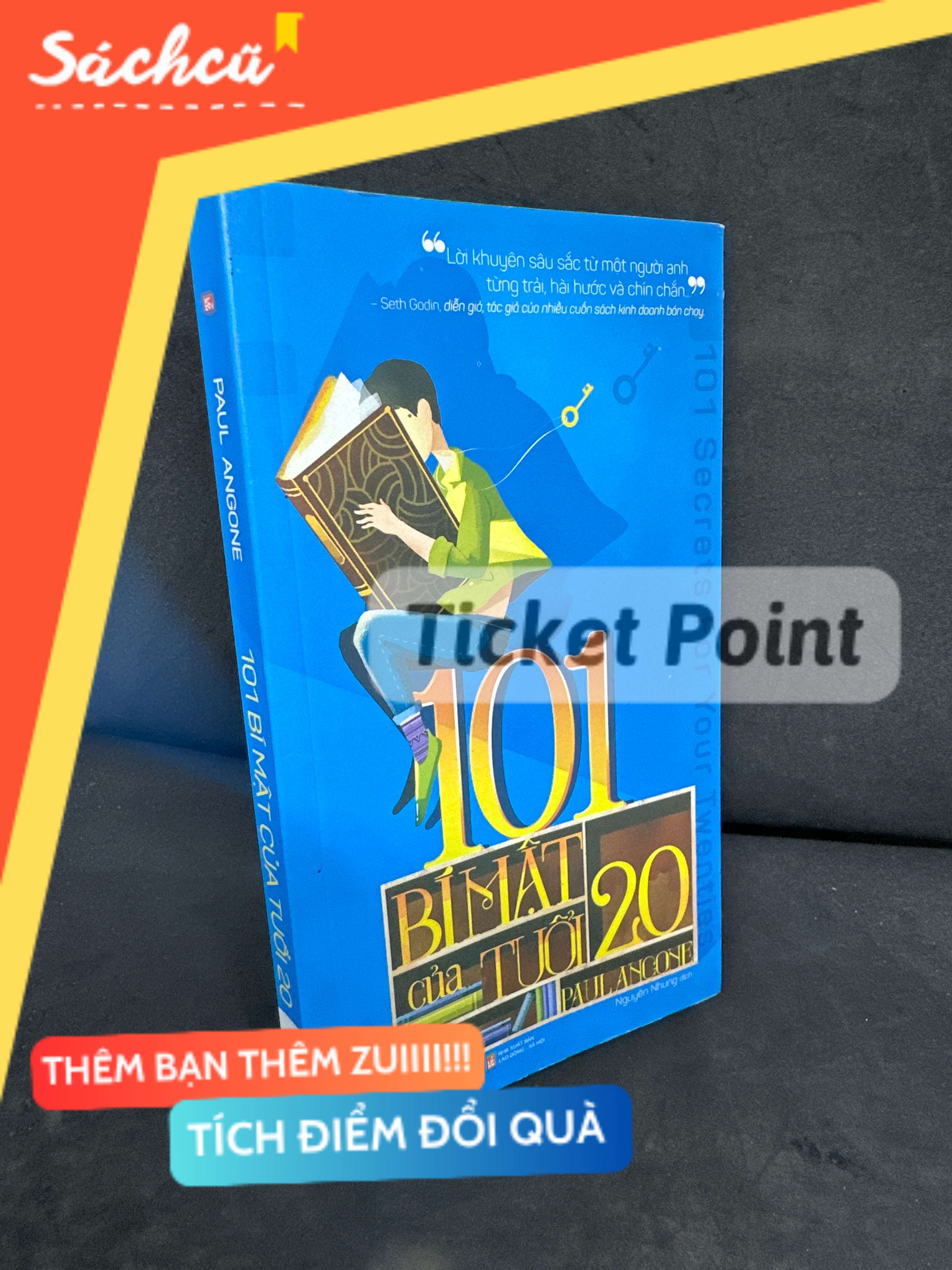 (Ticket Point) 101 Bí Mật Của Tuổi 20 - Paul Angone, 2017 H1604-SBM-4