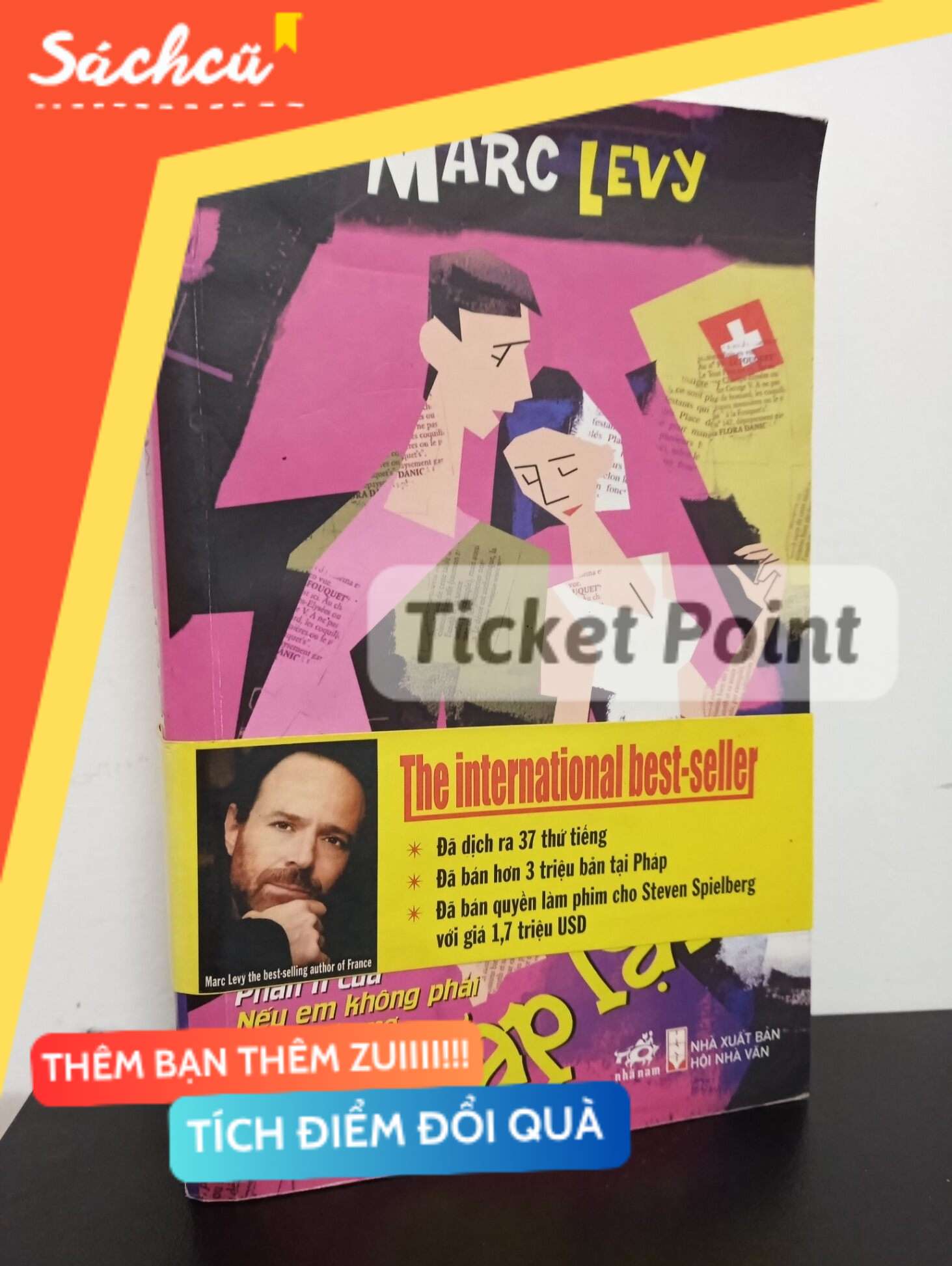 (Ticket Point) Gặp Lại (Tái Bản 2006) - Marc Levy New 80% (bị ẩm) S-SBM