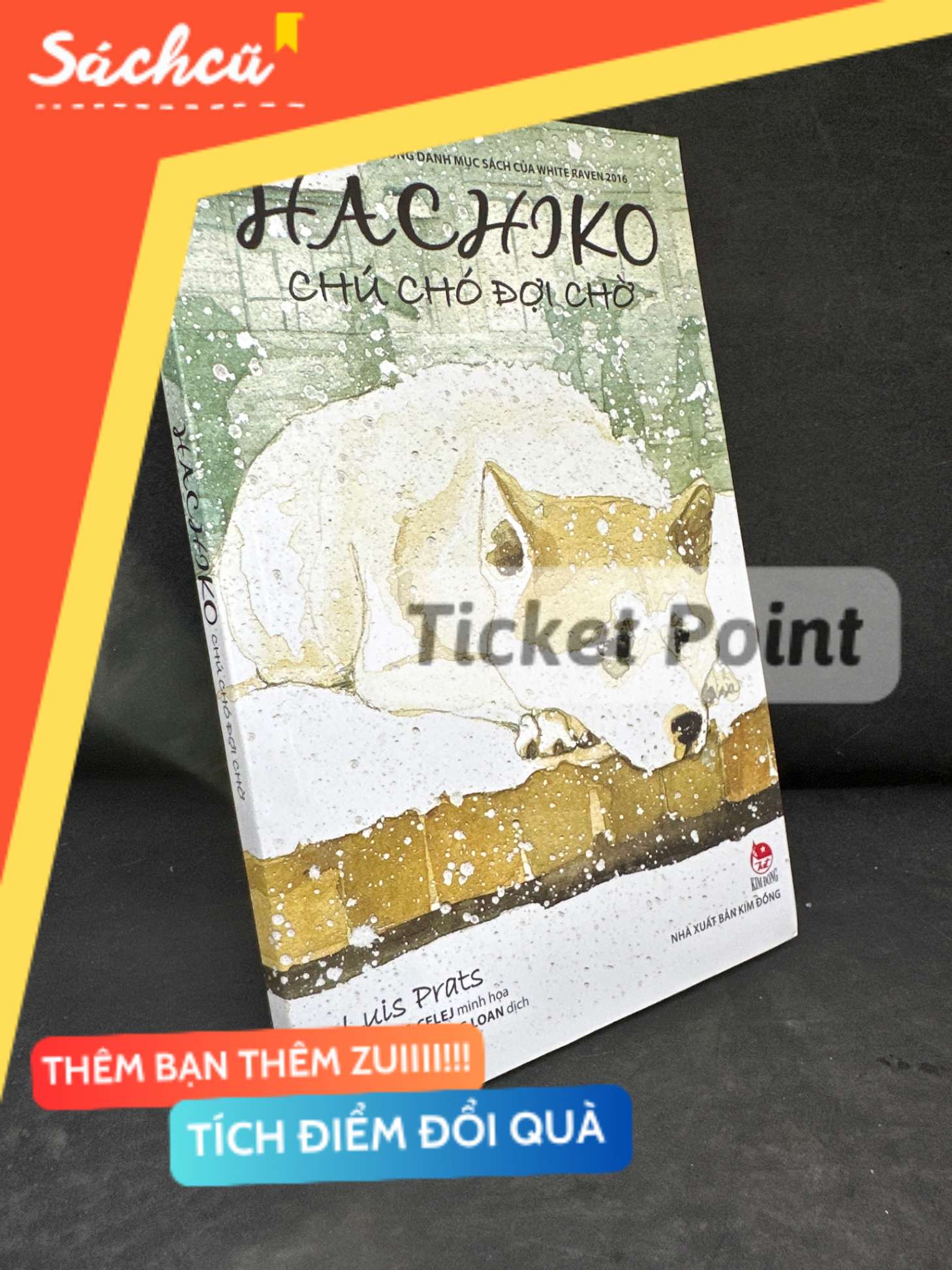 (Ticket Point) Hachiko Chú Chó Đợi Chờ, 2023 - Lluís Prats H1604-SBM-3