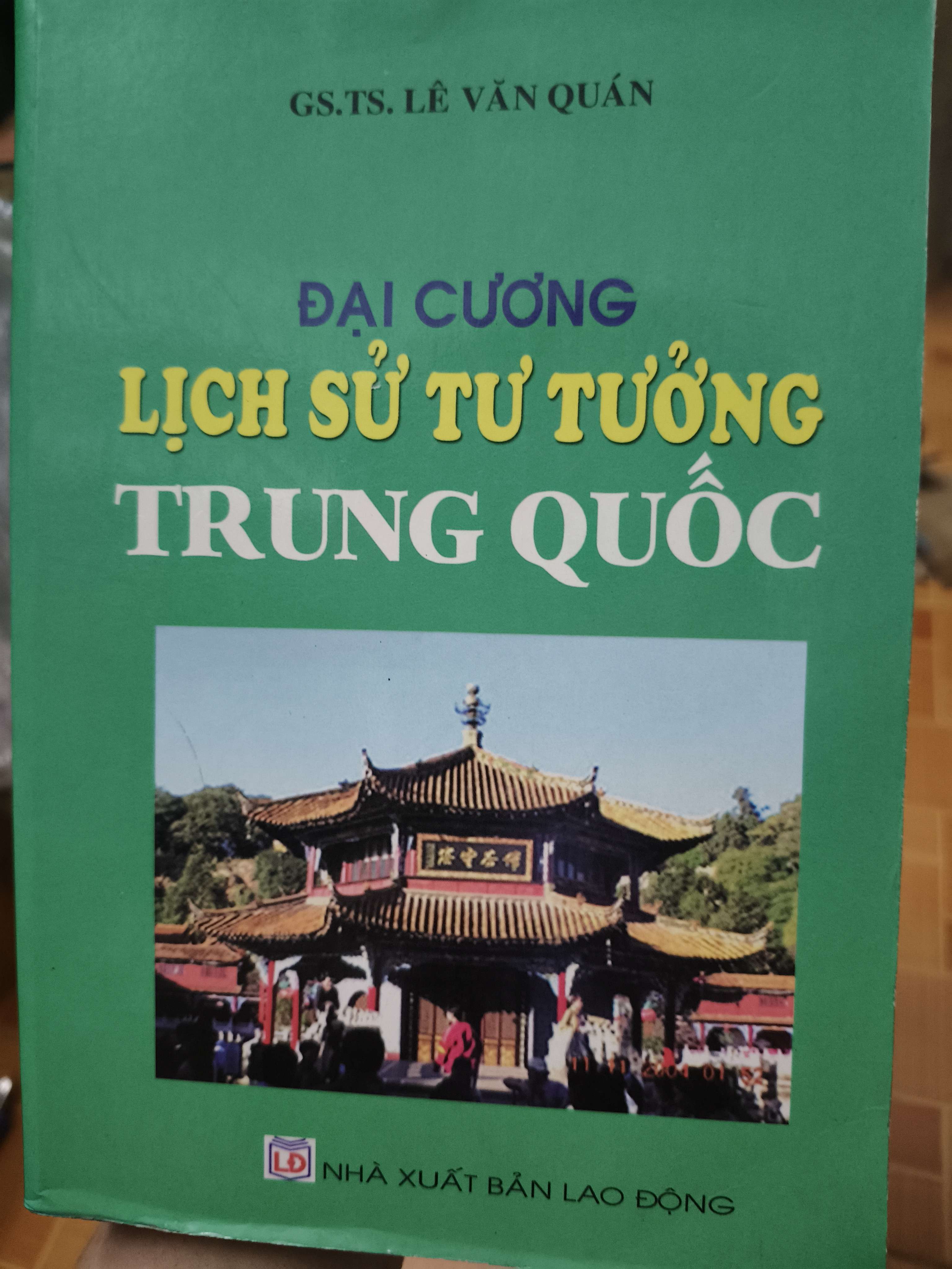 Đại cương lịch sử tư tưởng Trung Quốc - Xb 2006 - 510 trang (Sách lịch sử - triết học) ANTQ