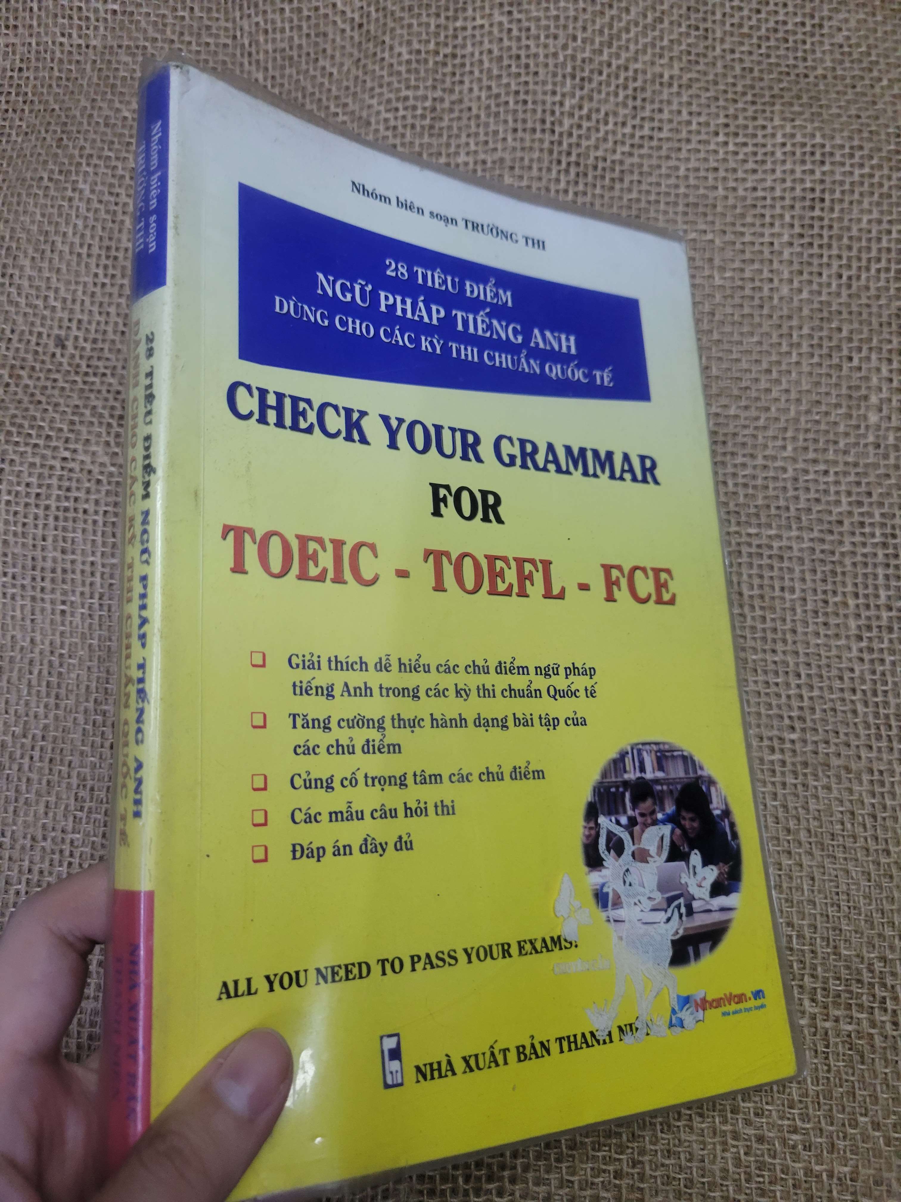 28 tiêu điểm Ngữ Pháp Tiếng Anh dùng cho các kỳ thi chuẩn quốc tế (Sách tự học tiếng Anh) HLSC