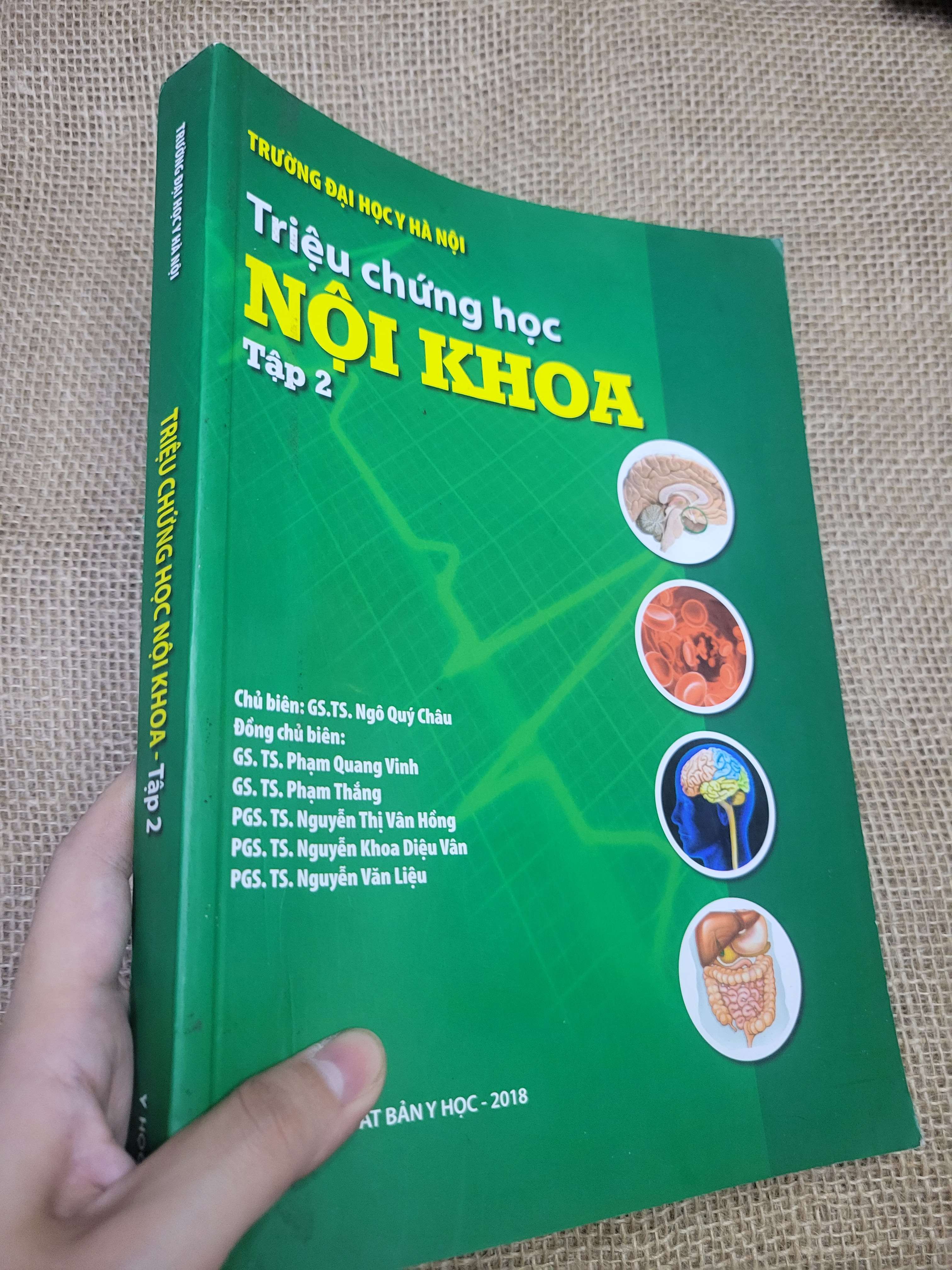 Triệu chứng học NỘI KHOA tập 2 (Giáo trình đại học - cao đẳng) HLSC