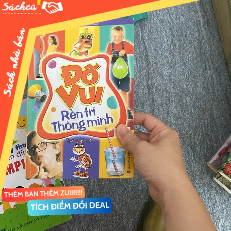 Sách đố vui rèn thông minh (Kiến thức - kỹ năng cho con) TSHT