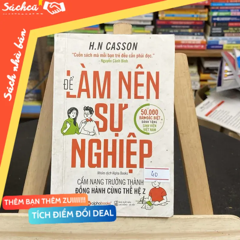 Để làm nên sự nghiệp-cẩm nang trưởng thành đồng hành cùng thế hệ Z (Sách kinh tế - tài chính - chứng khoán) TSHT