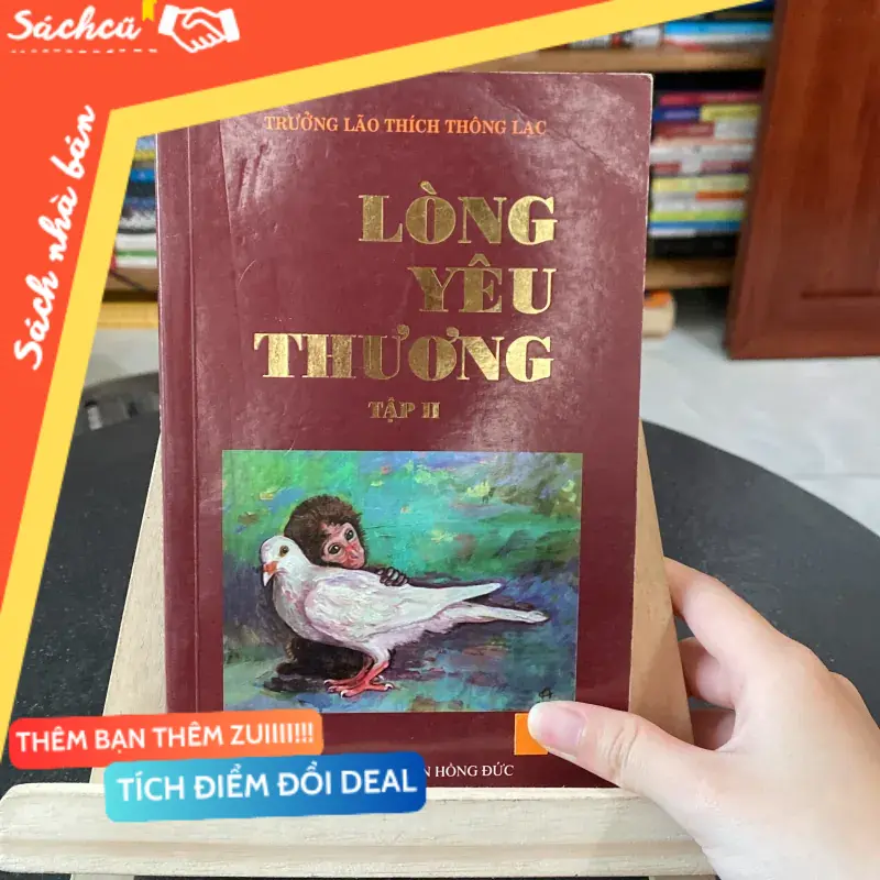 Lòng yêu thương tập 2-tác giả Trưởng lão Thích Thông Lạc (Phật giáo) TSHT