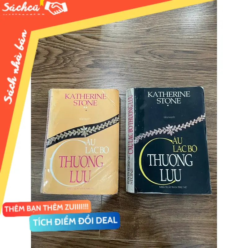 Trọn bộ 2 tập tiểu thuyết Câu lạc bộ thượng lưu, Katherine stone (Văn học nước ngoài) TSHT