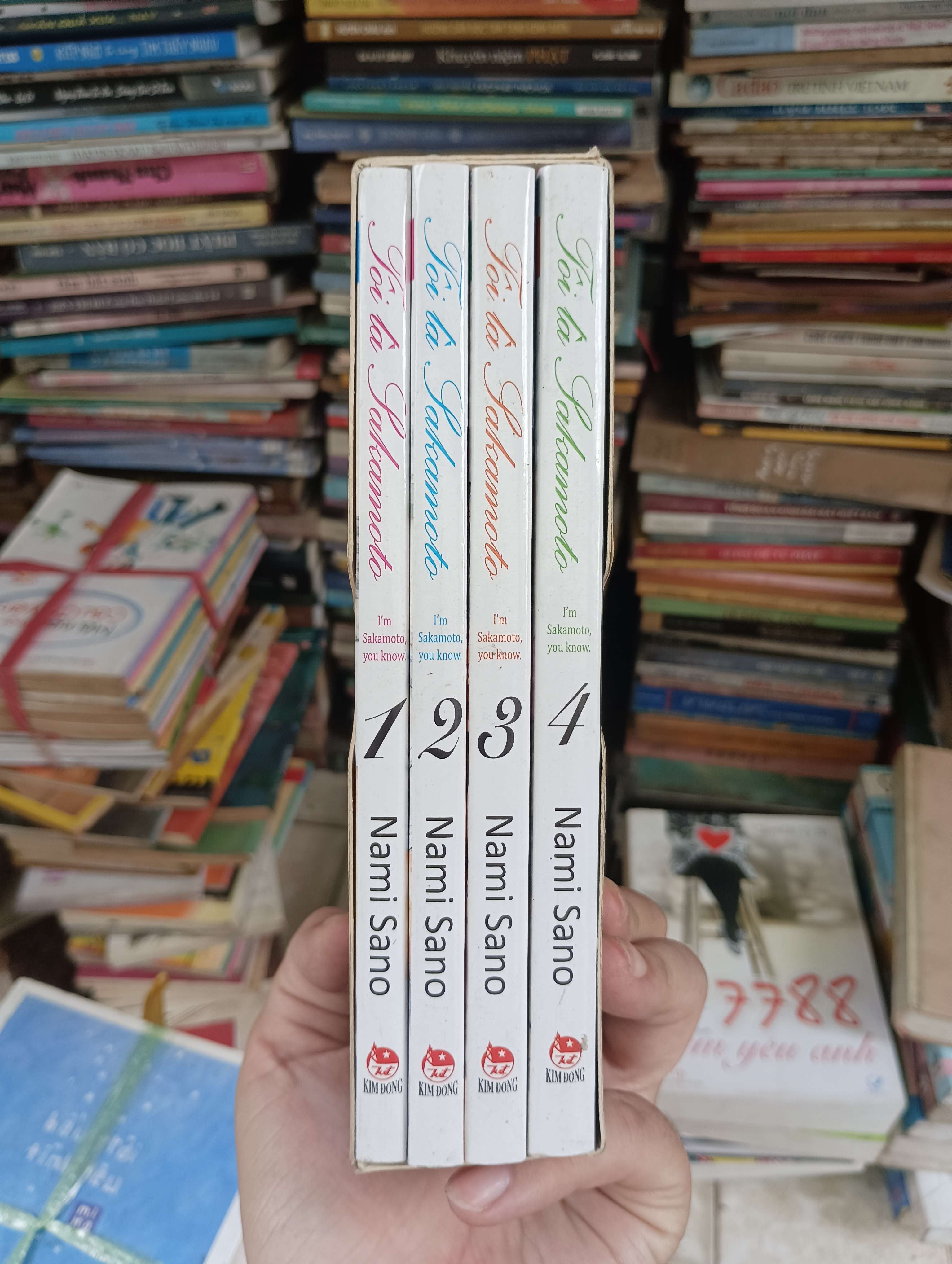 Tôi là Sakamoto (4 Tập) (Light Novel) BGB