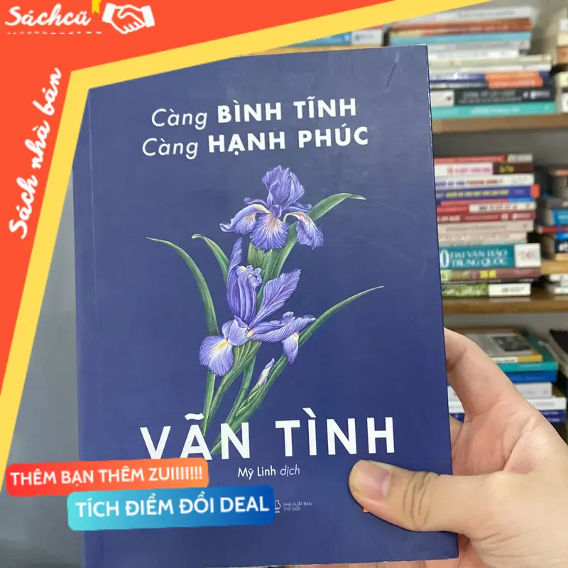 Sách chữa lành Càng bình tĩnh Càng hạnh phúc-Vãn Tình (Kỹ năng sống) TSHT