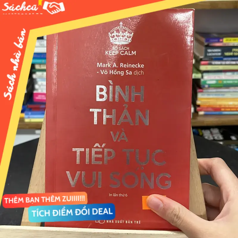 📕 Bình thản và tiếp tục vui sống – Mark A. Reinecke (Sách kỹ năng) TSHT
