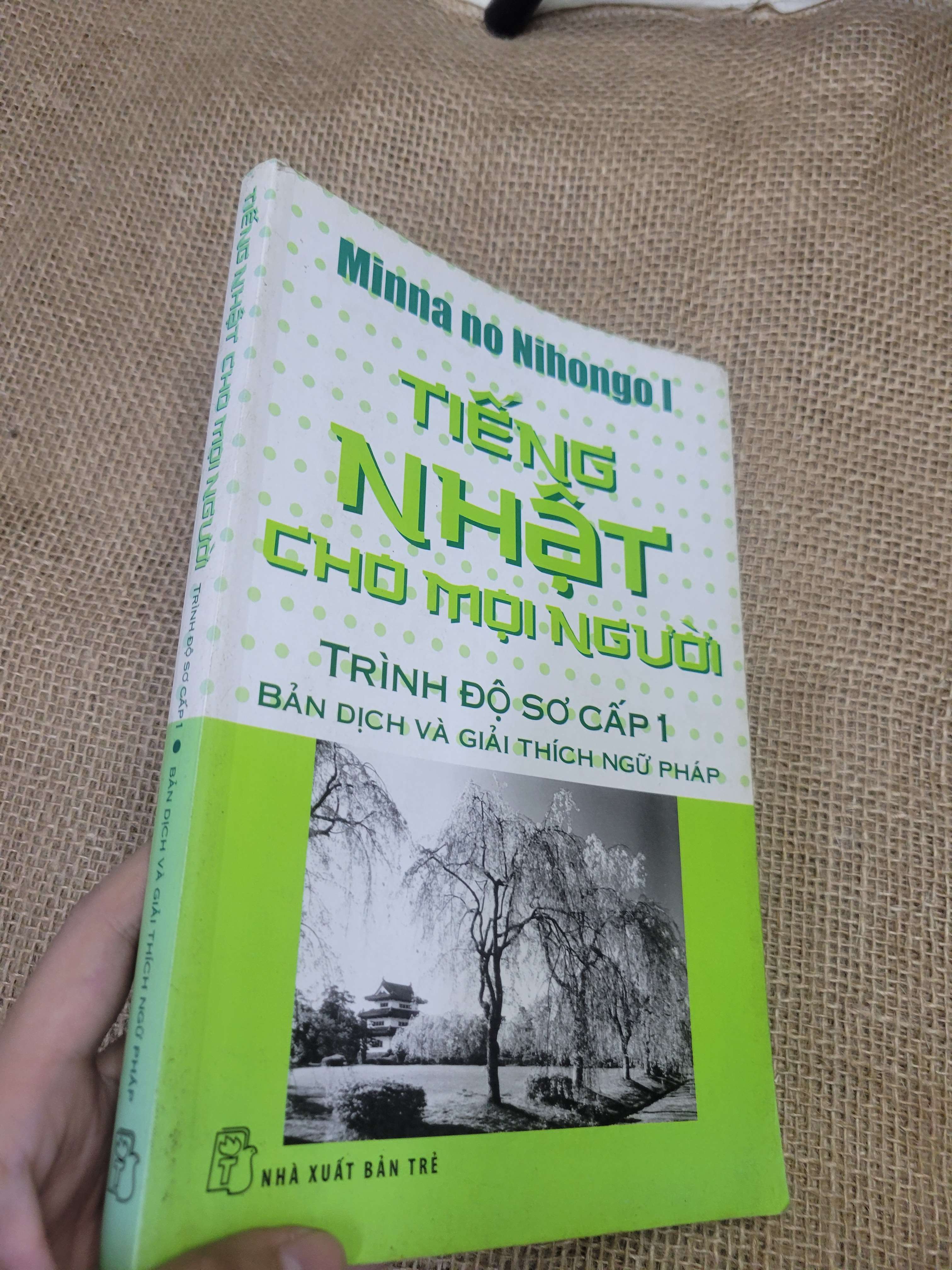 Tiếng Nhật cho mọi người Trình độ sơ cấp 1 Bản dịch và giải thích ngữ pháp (Sách học tiếng Nhật) HLSC