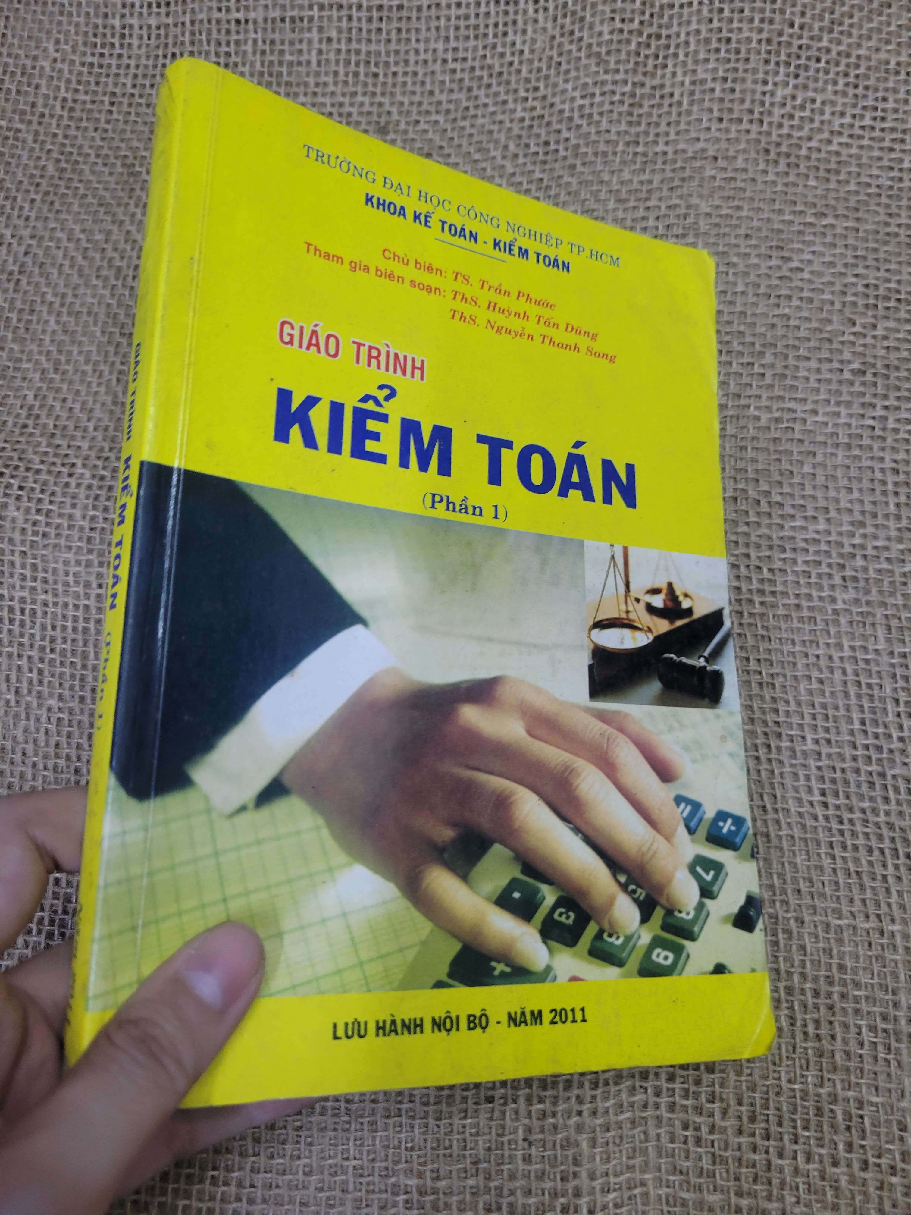 GIÁO TRÌNH KIỂM TOÁN phần 1 (Giáo trình đại học - cao đẳng) HLSC