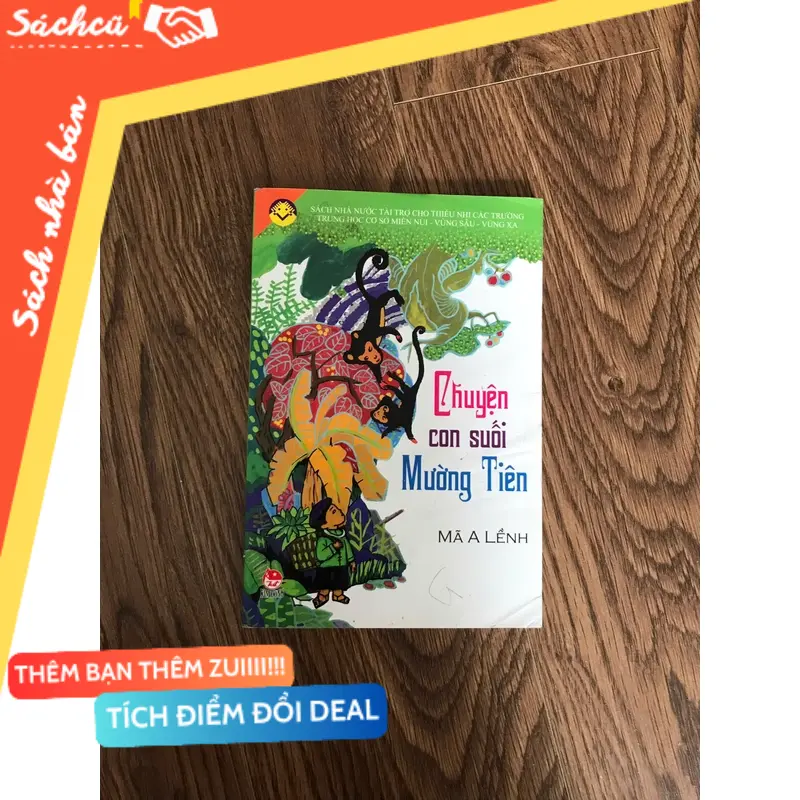 Sách truyện, chuyện con suối Mường Tiên, mã a lềnh (Sách văn học) TSHT