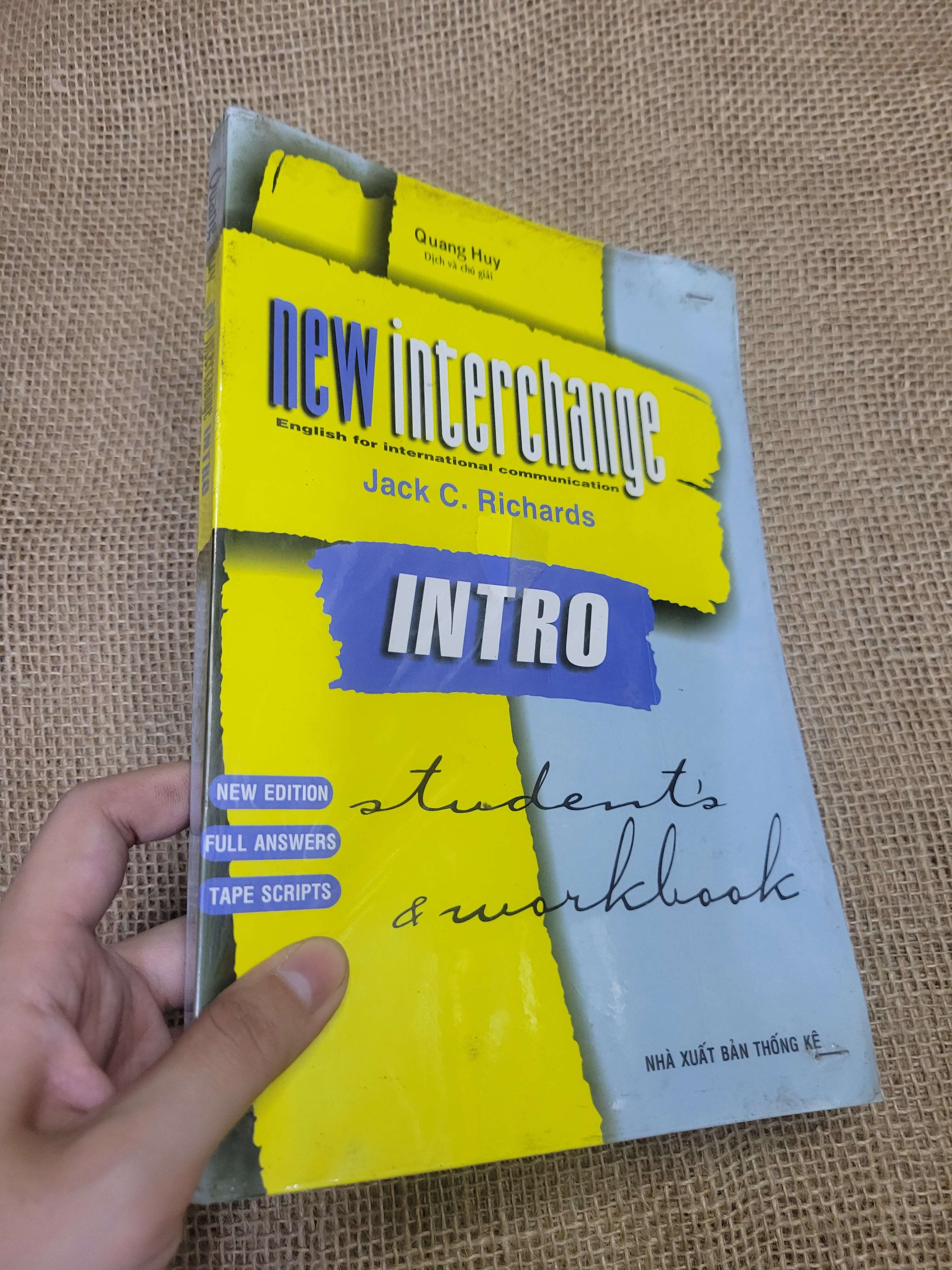 New Interchange INTRO - Jack C. Richards (Sách tự học tiếng Anh) HLSC