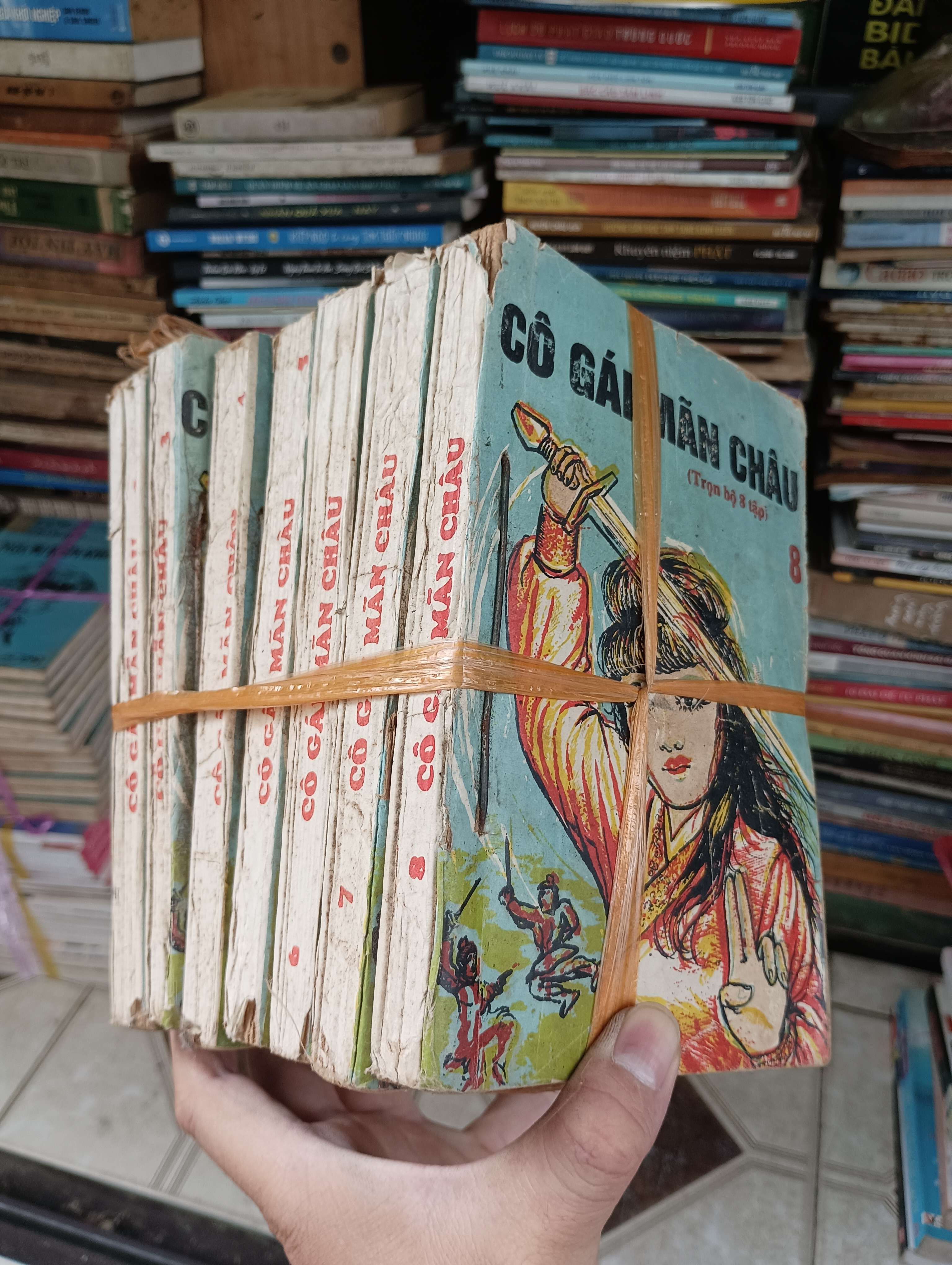 Cô Gái Mãn Châu (7 quyển) (Sách văn học) BGB