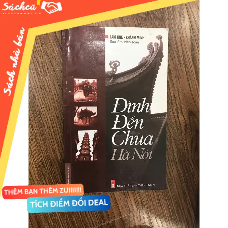 Sách Đình đền chùa hà nội (Sách kiến thức tổng hợp) TSHT