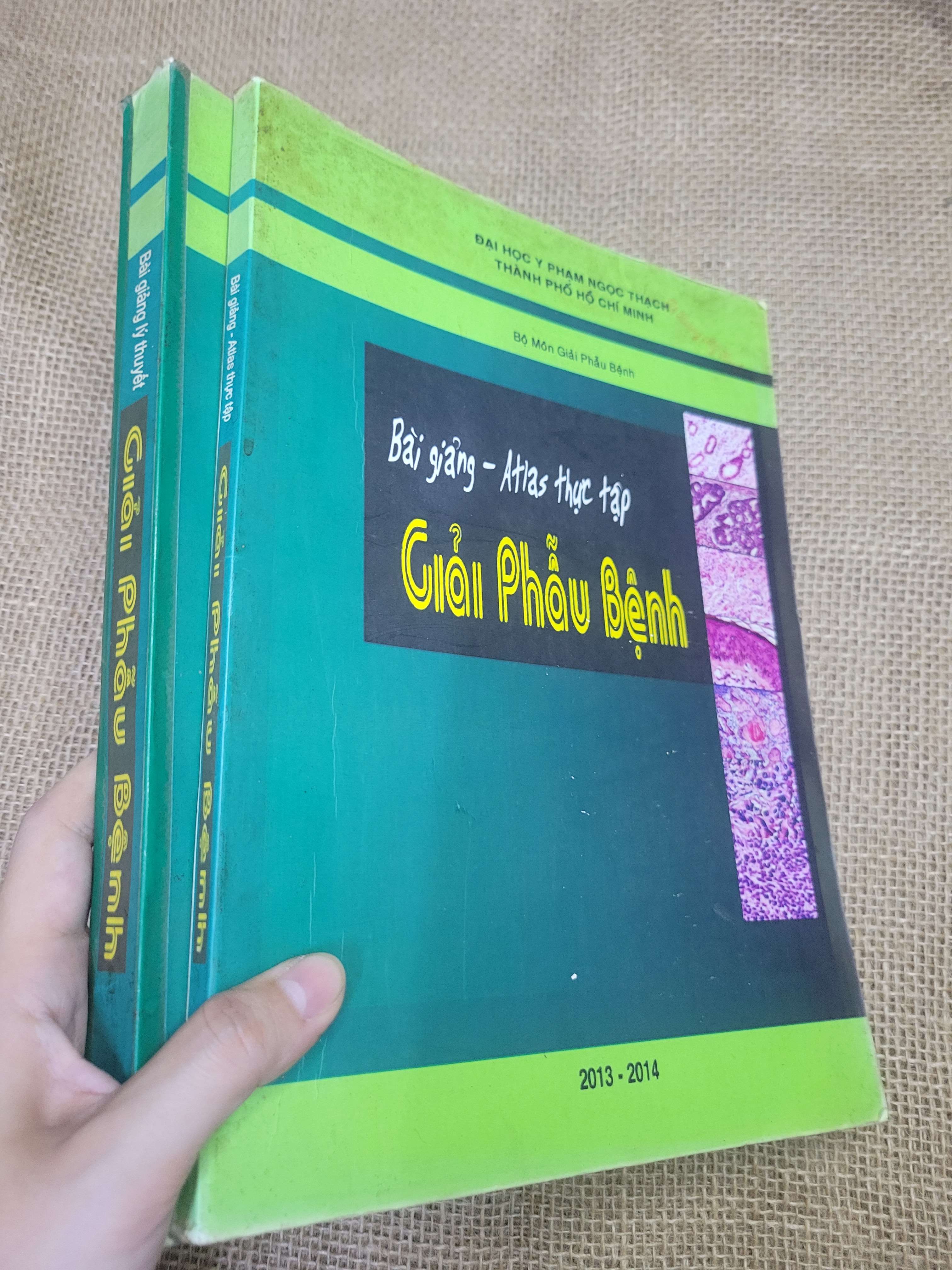 2 cuốn Giải phẫu bệnh (Giáo trình đại học - cao đẳng) HLSC