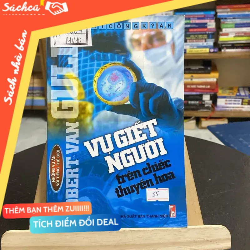 Tái Công kỳ án-Vụ giết người trên chiếc thuyền hoa-tác giả Robert Van Gulik (Sách văn học) TSHT