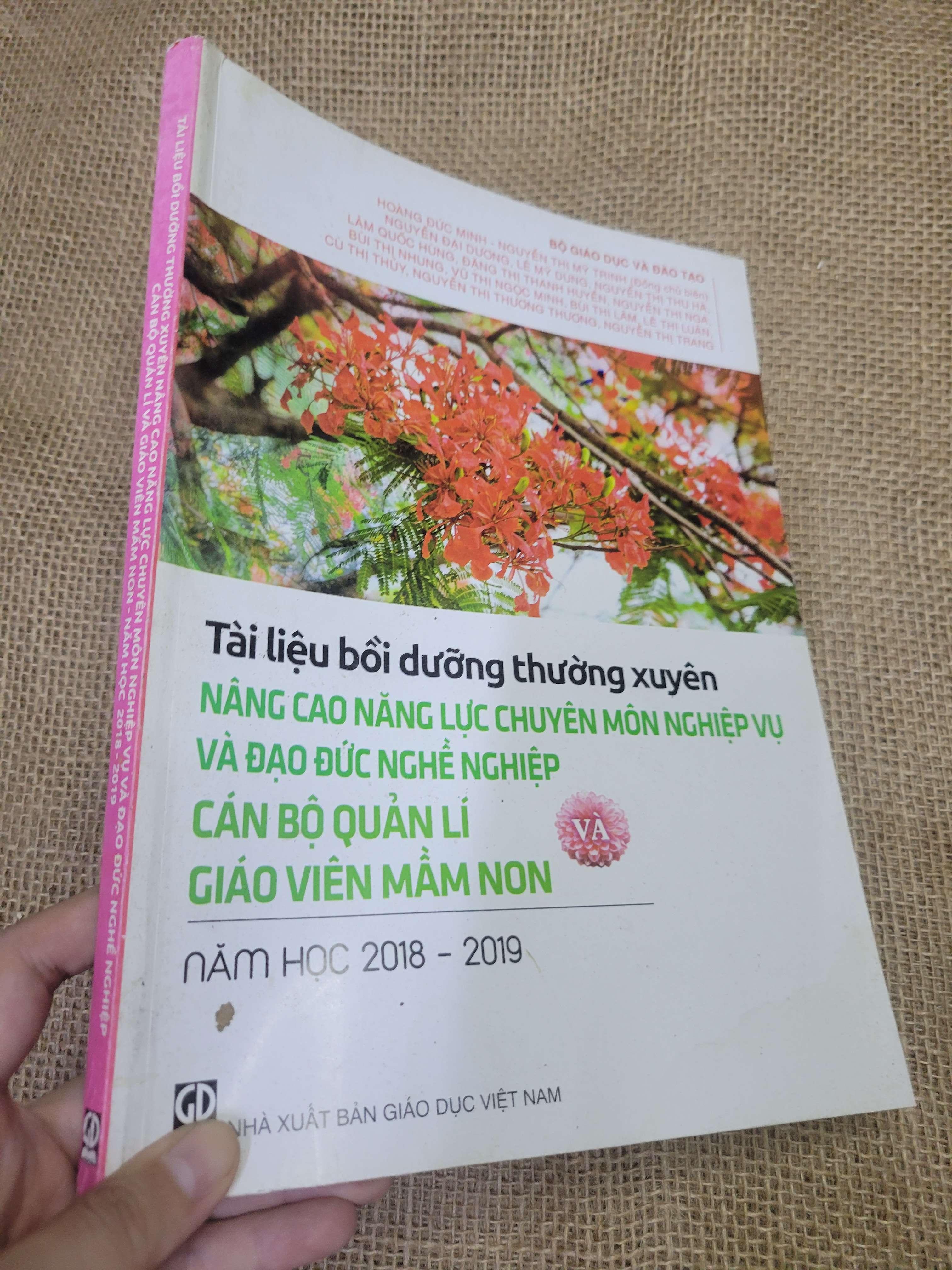 Tài liệu bồi dưỡng thường xuyên nâng cao năng lực chuyên môn nghiệp vụ và đạo đức nghề nghiệp cán bộ quản lí và giáo viên mầm non - năm học 2018-2019 (Giáo trình đại học - cao đẳng) HLSC