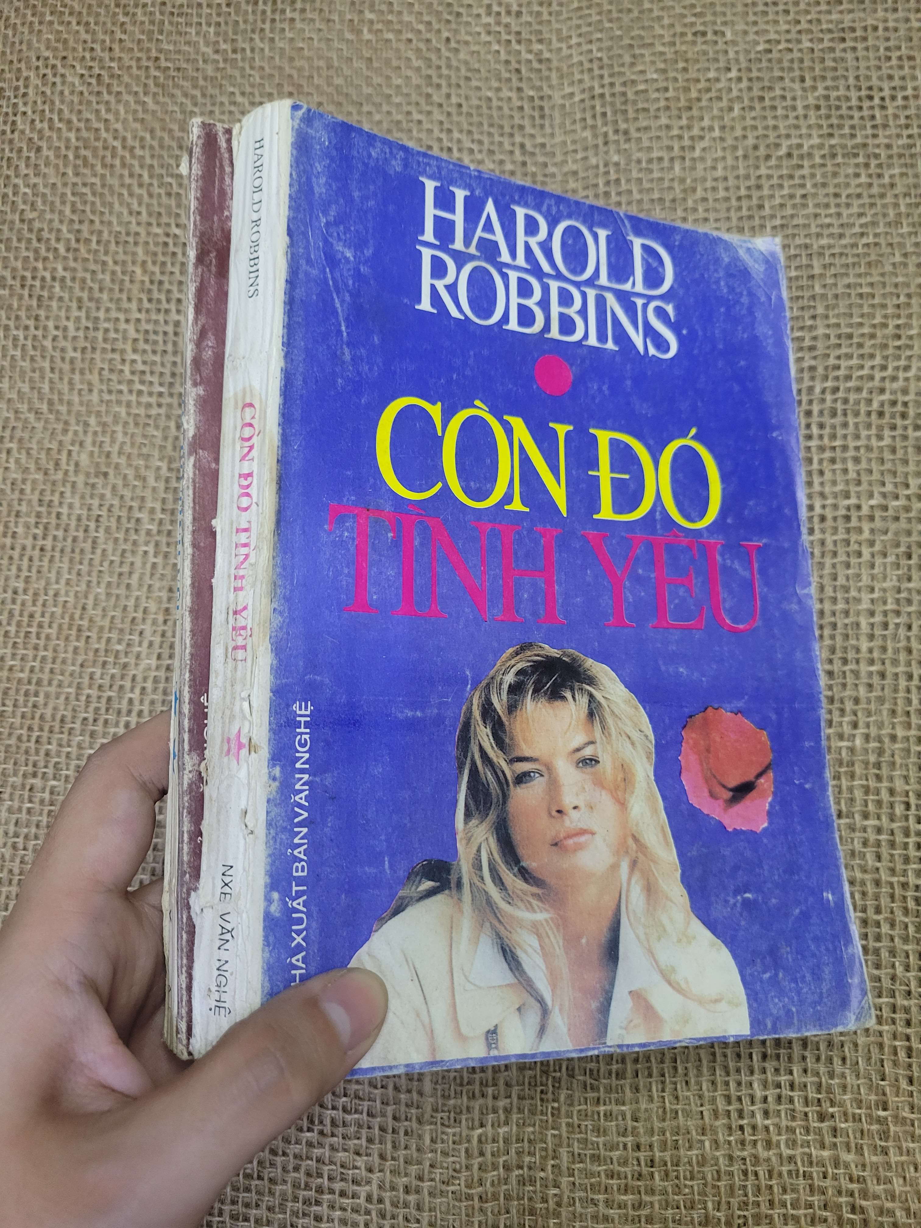 2 cuốn Còn đó tình yêu - Harold Robbins (Sách văn học) HLSC