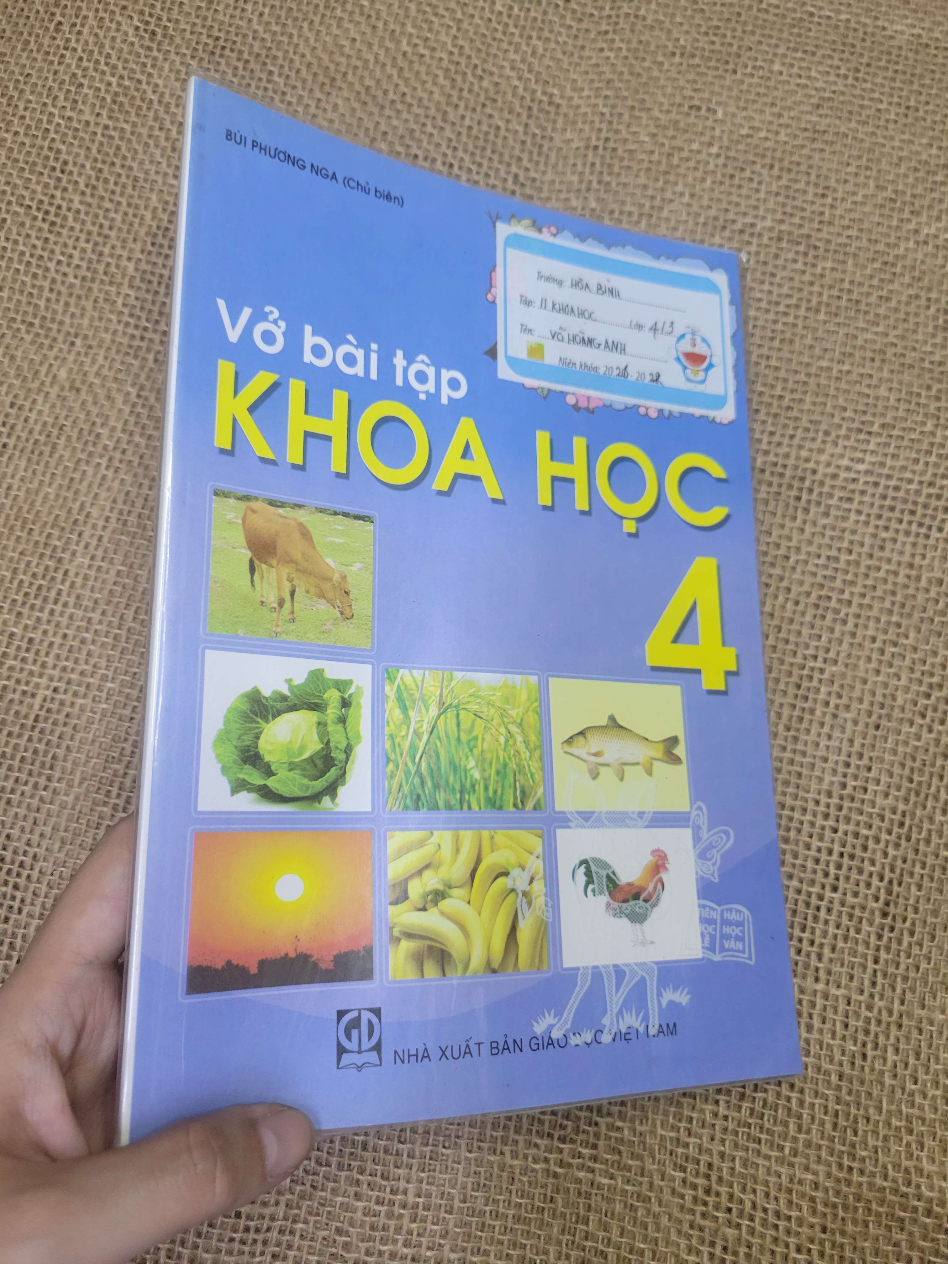 Vở bài tập khoa học lớp 4 (Sách giáo khoa - giáo trình) HLSC