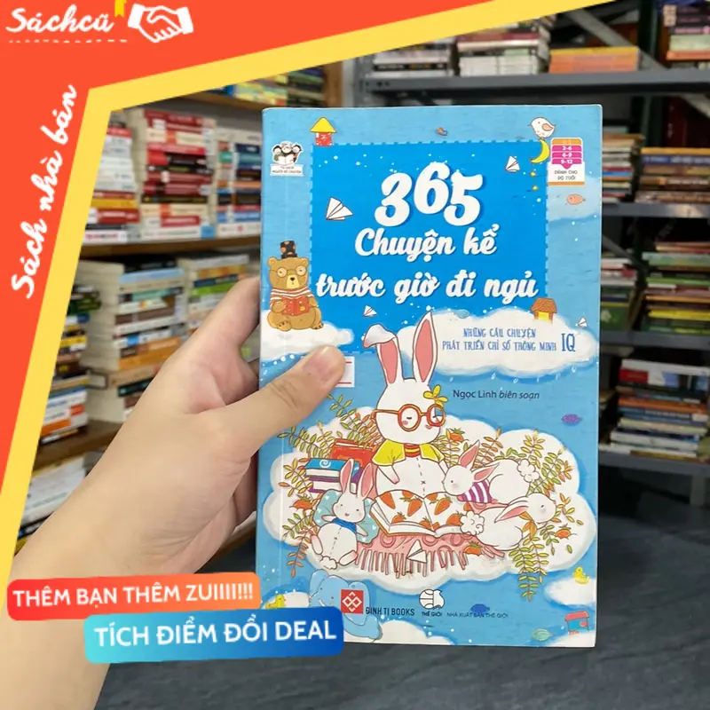 365 chuyện kể trước giờ đi ngủ-Những câu chuyện phát triển chỉ số thông minh IQ (Kiến thức - kỹ năng cho con) TSHT