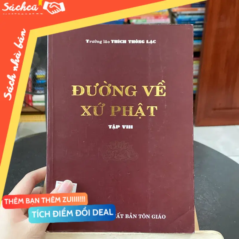 Đường về xứ Phật-tác giả Trưởng lão Thích Thông Lạc (Sách tôn giáo - tâm linh) TSHT