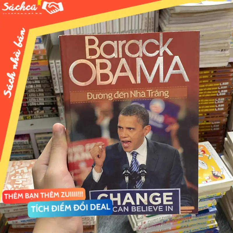 Sách”Đường đến nhà trắng”-Barack Obama (Sách Danh nhân) TSHT