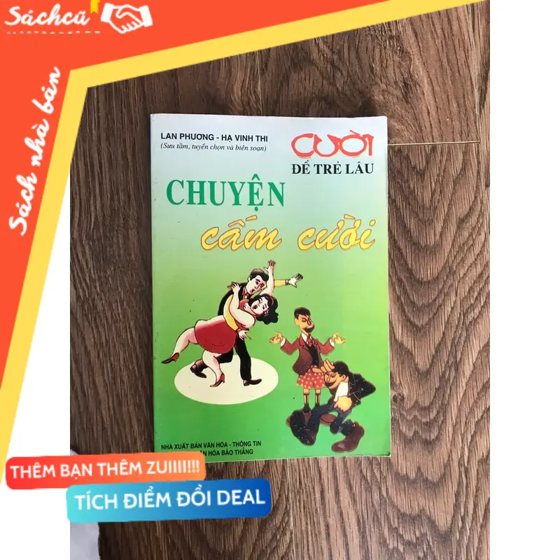 Truyện cười để trẻ lâu, chuyện cấm cười (Sách văn học) TSHT