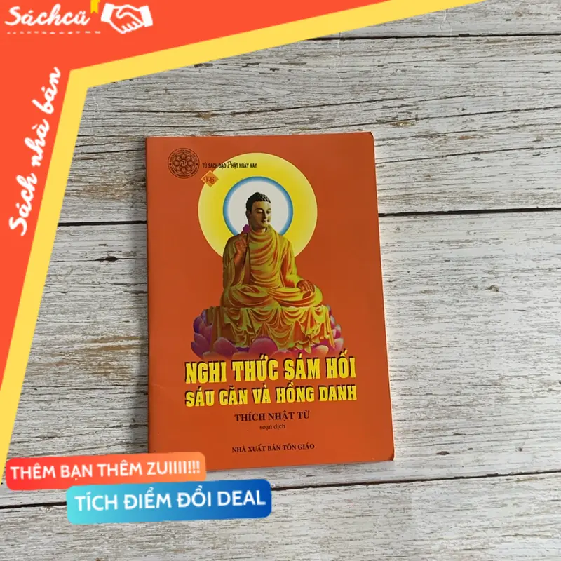 Sách Nghi thức sám hối sáu căn và hồng danh (Sách tôn giáo - tâm linh) TSHT