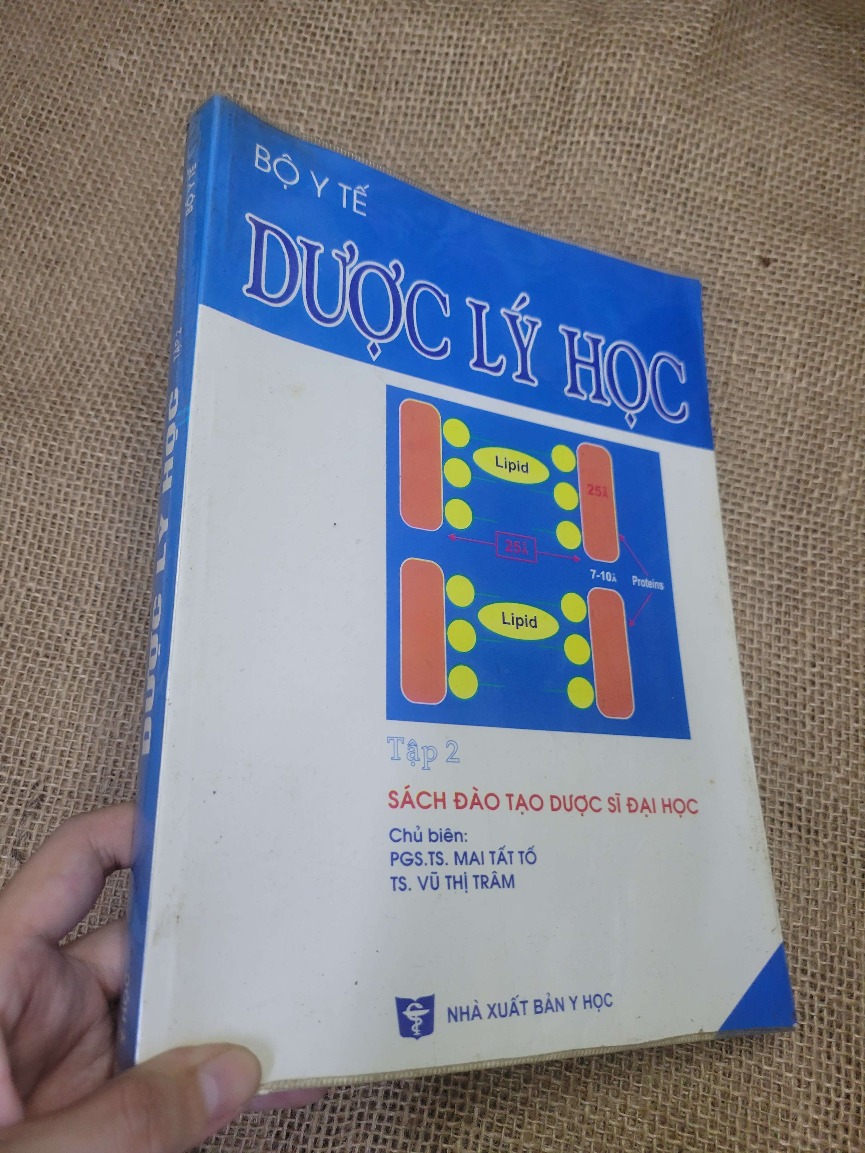 DƯỢC LÝ HỌC tập 2 - PGS.TS. MAI TẤT TỐ, TS. VŨ THỊ TRÂM (Giáo trình đại học - cao đẳng) HLSC (NSX)