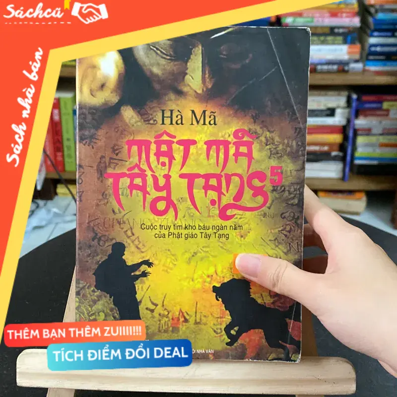 Mật mã Tây Tạng 5-cuộc truy tìm kho báu ngàn năm của Phật giáo Tây Tạng-tác giả Hà Mã (Sách tôn giáo - tâm linh) TSHT